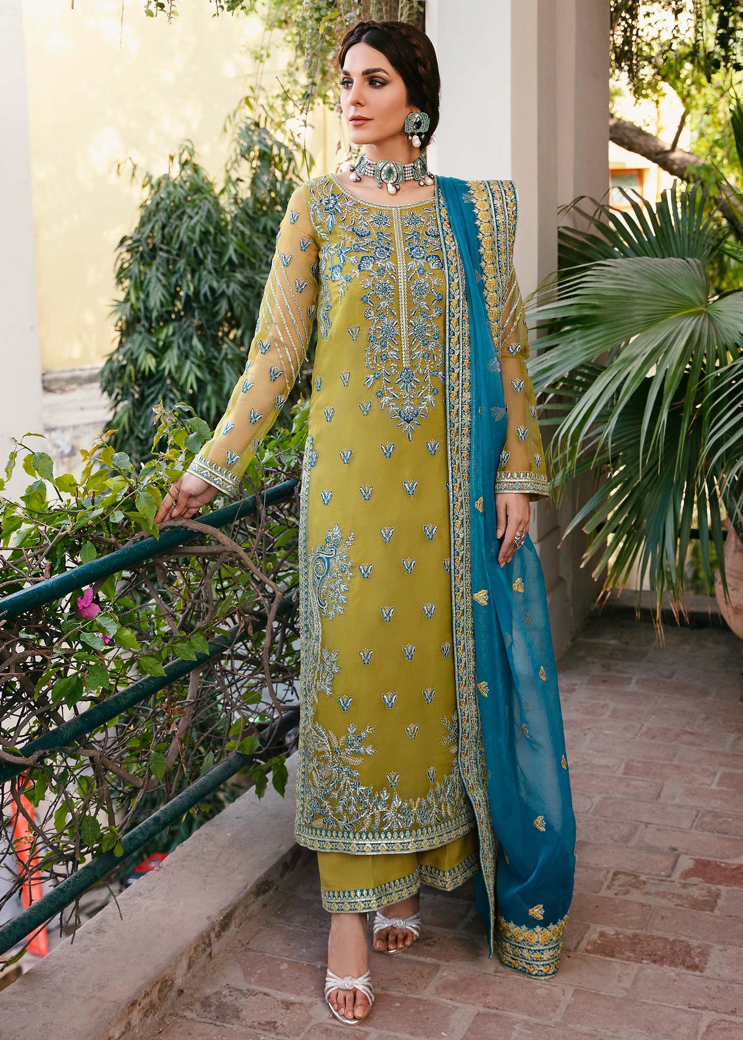 Akbar Aslam AAM DAVINA 1486(R) Women 3pcs