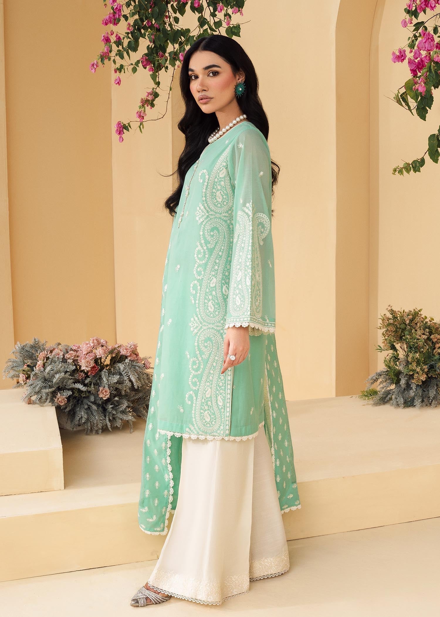 Rang-e-Haya Nehal (Ice Green) Women 4pcs