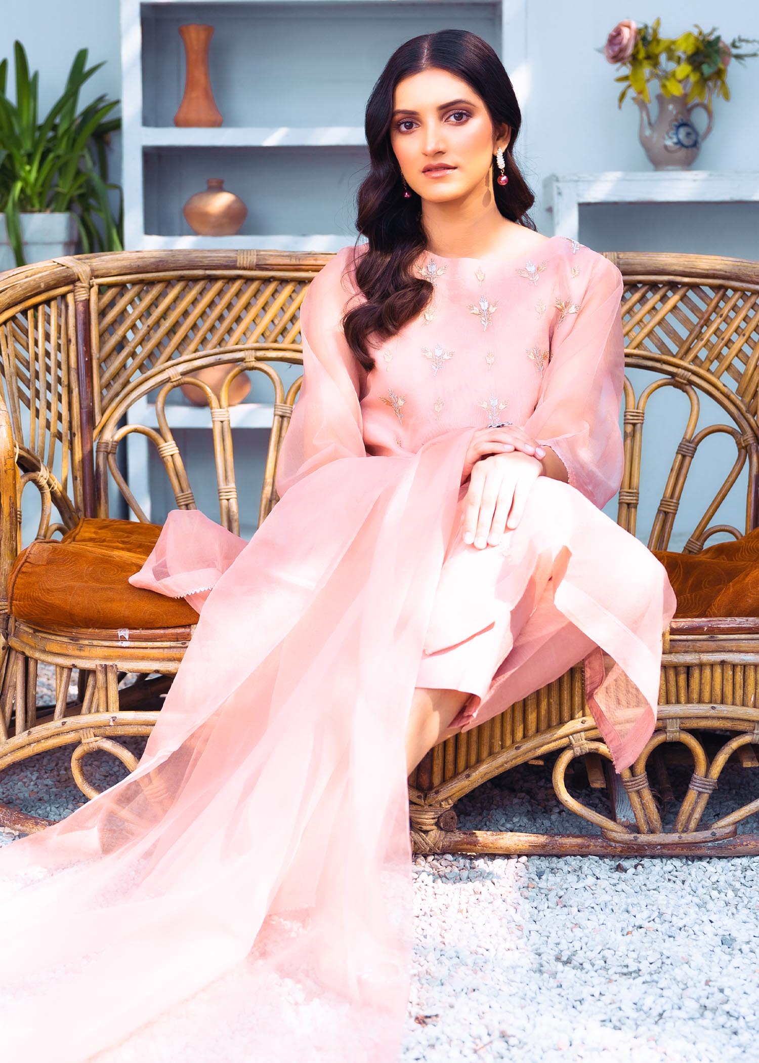 Pirzada Shaheryar Khan CHERRY LIME Women 4pcs