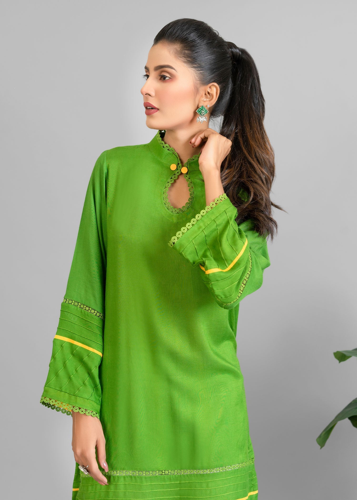 Nuqsh Basil Lime Women 2pcs