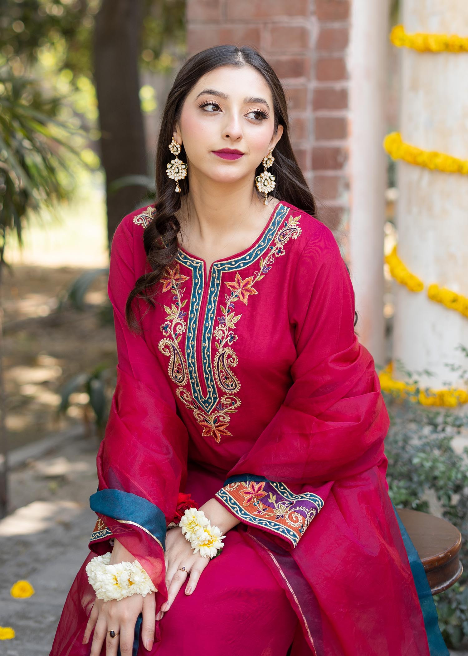 Aisling By Nirmal Gulabo Women 3pcs