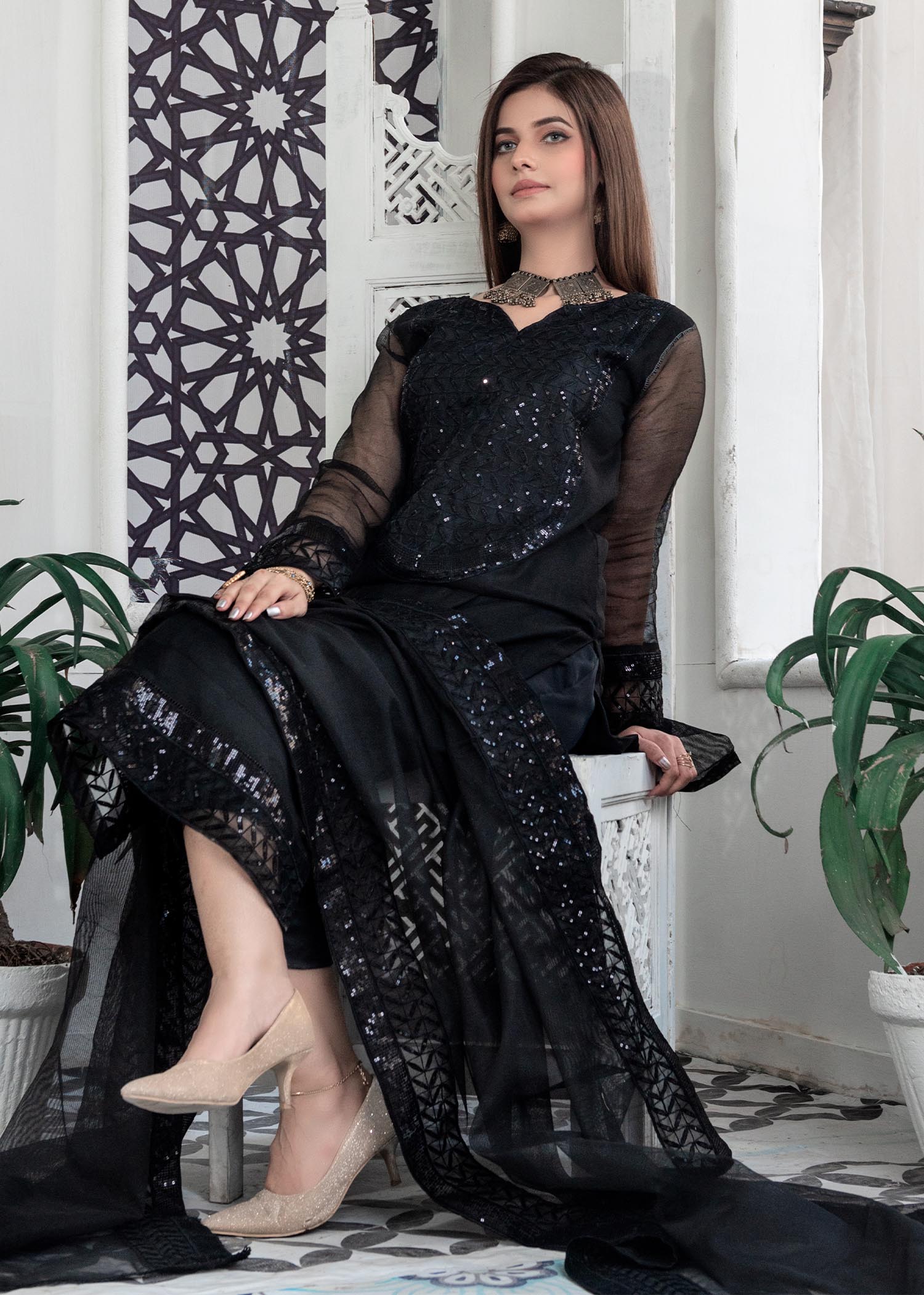 A&J Samreen 1 Women 3pcs