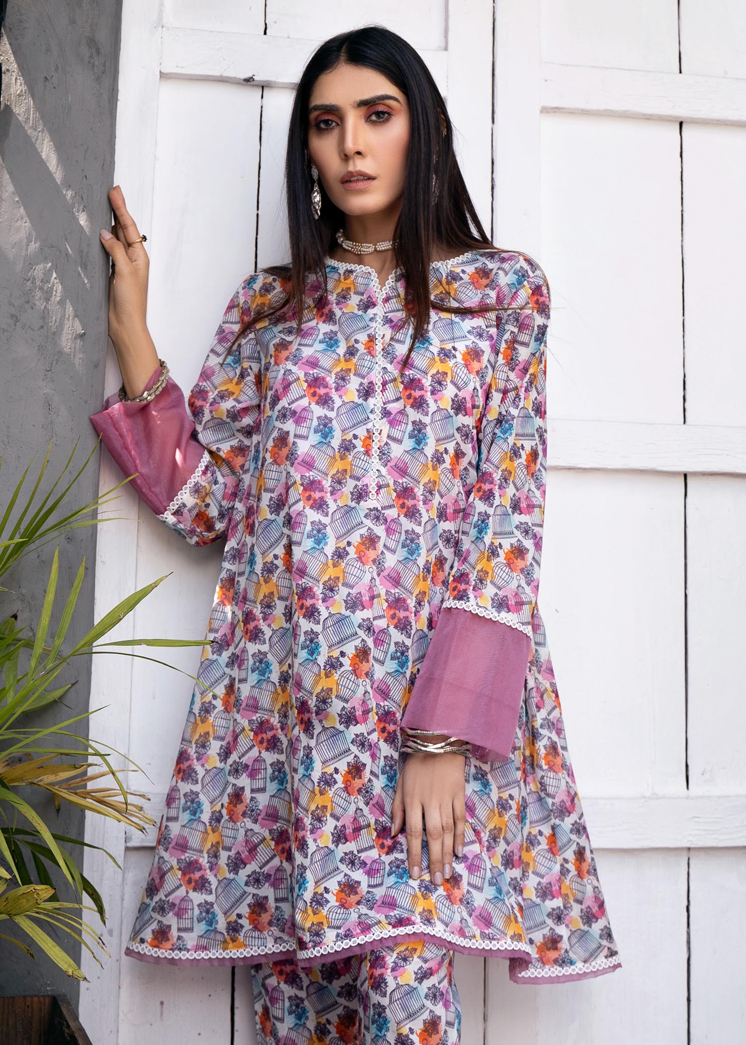 Zivah Apparel Lilac 0043 Women 2pcs