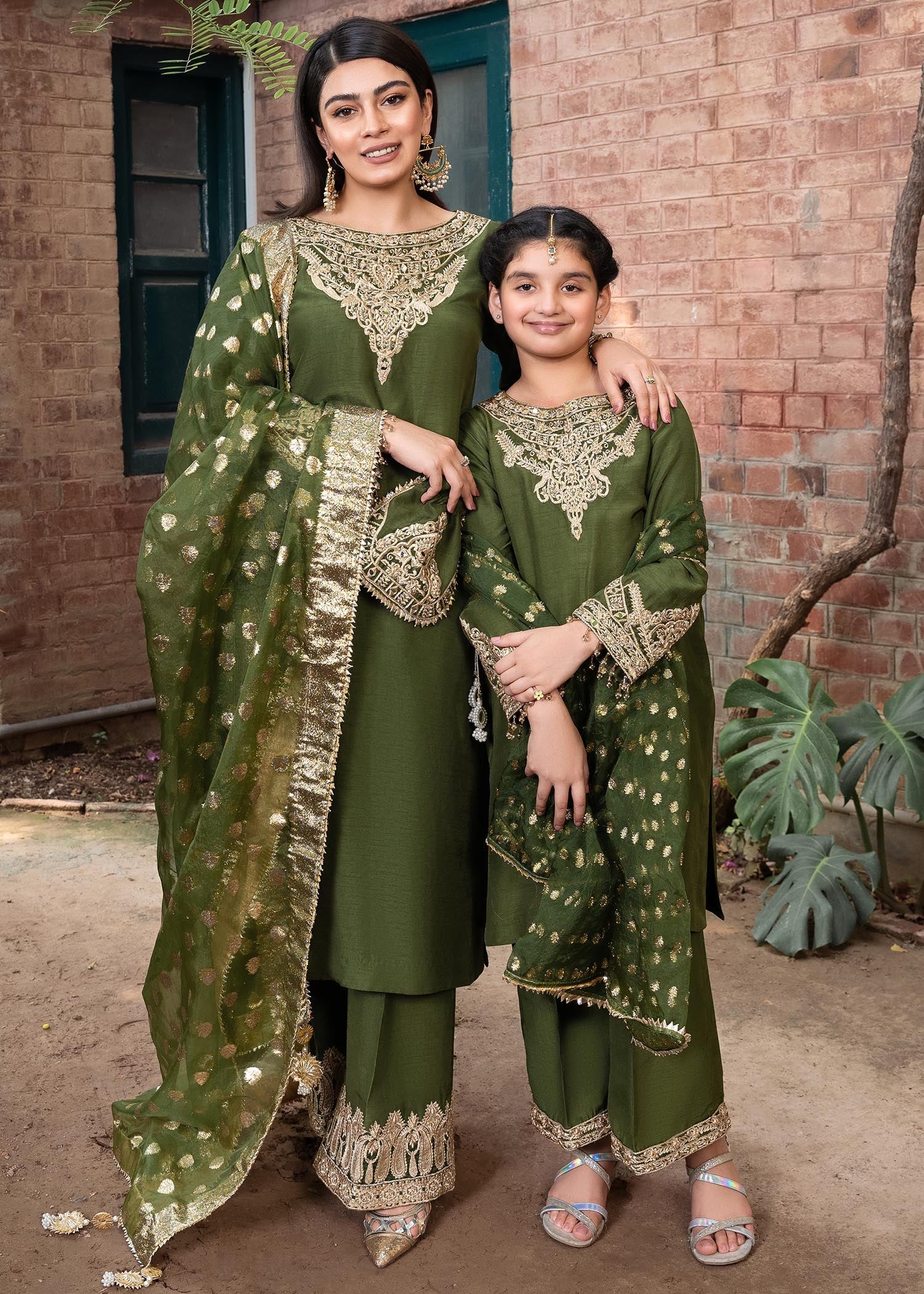 Rang-e-Haya Shireen Green Women 3pcs