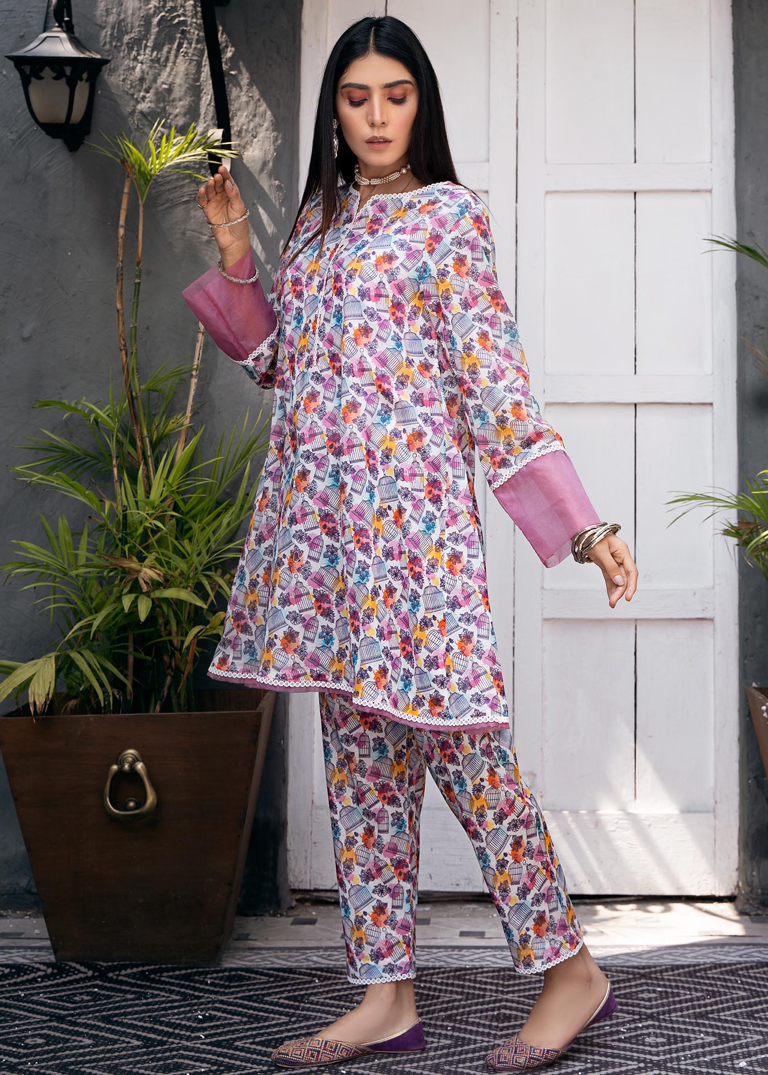 Zivah Apparel Lilac 0043 Women 2pcs