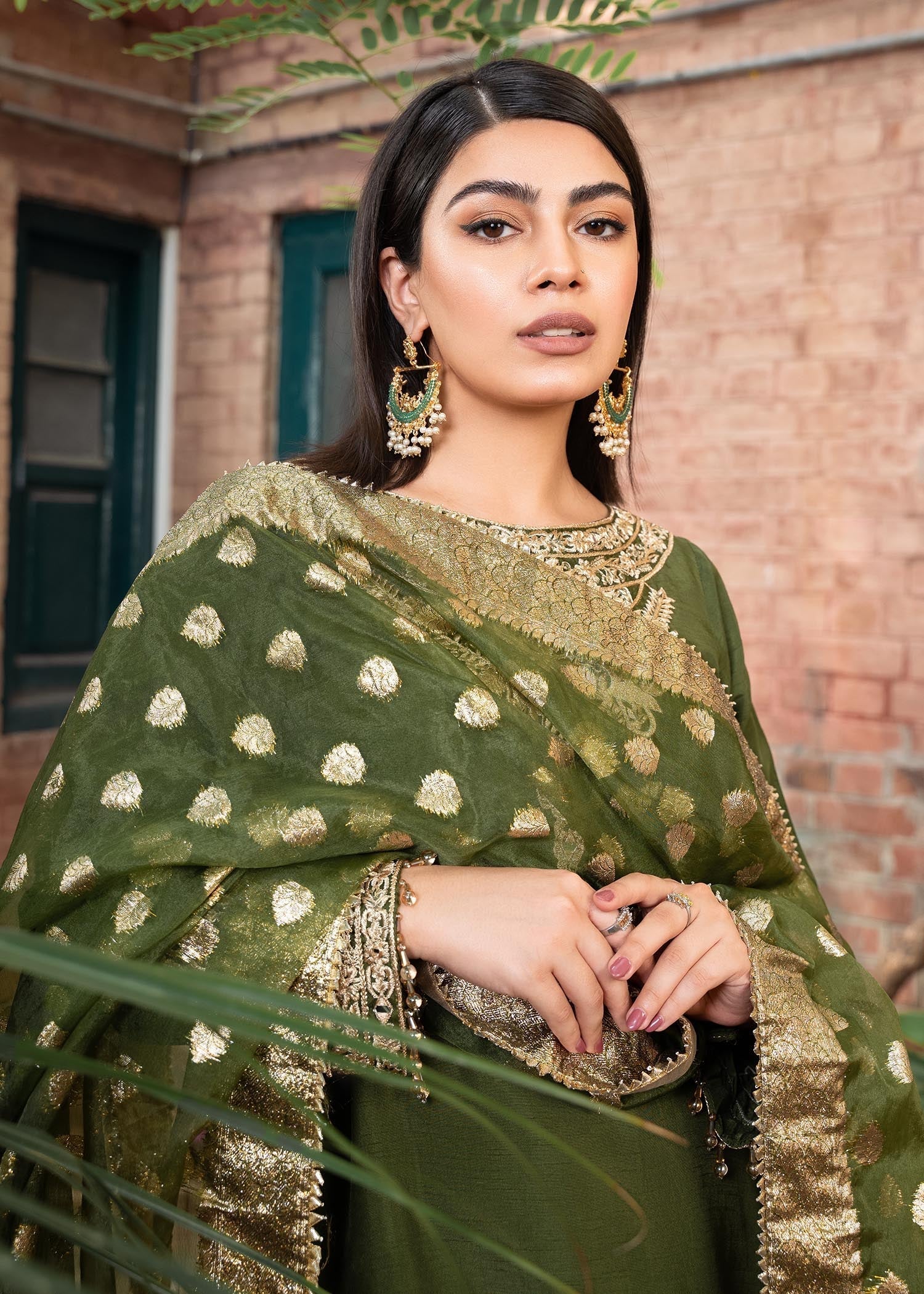 Rang-e-Haya Shireen Green Women 3pcs