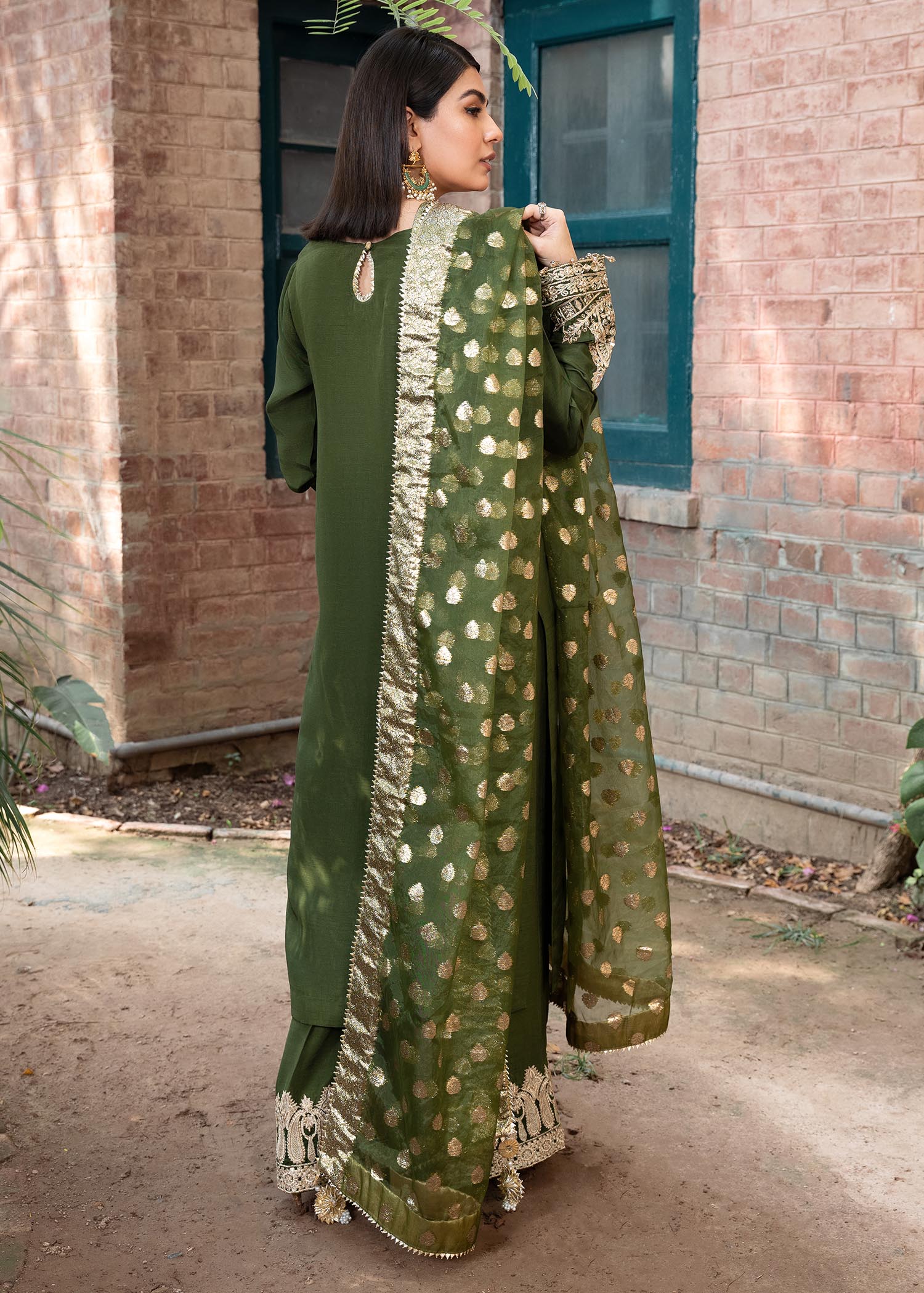 Rang-e-Haya Shireen Green Women 3pcs