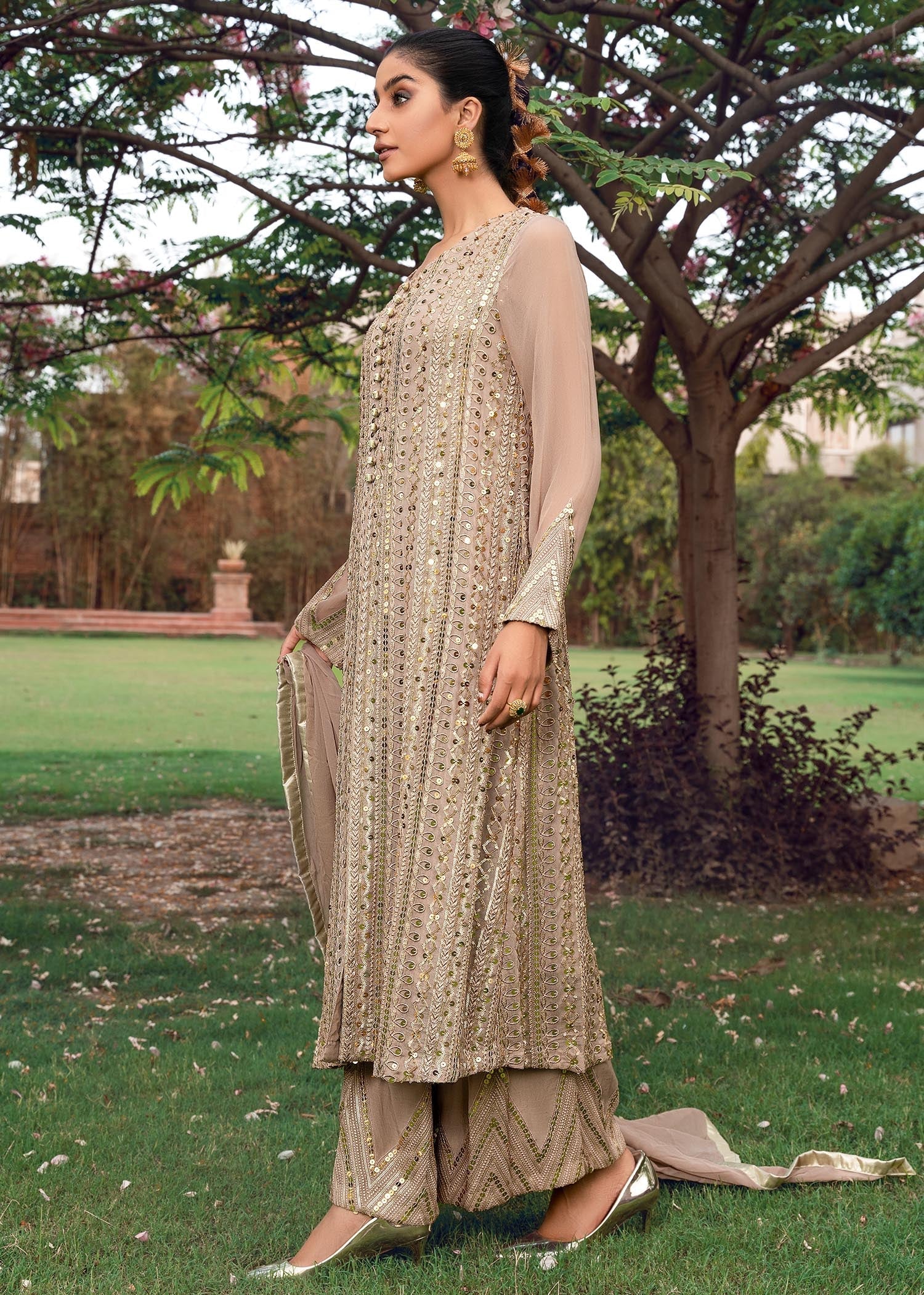 Rang-e-Haya Ufaq Clay Beige Women 4pcs