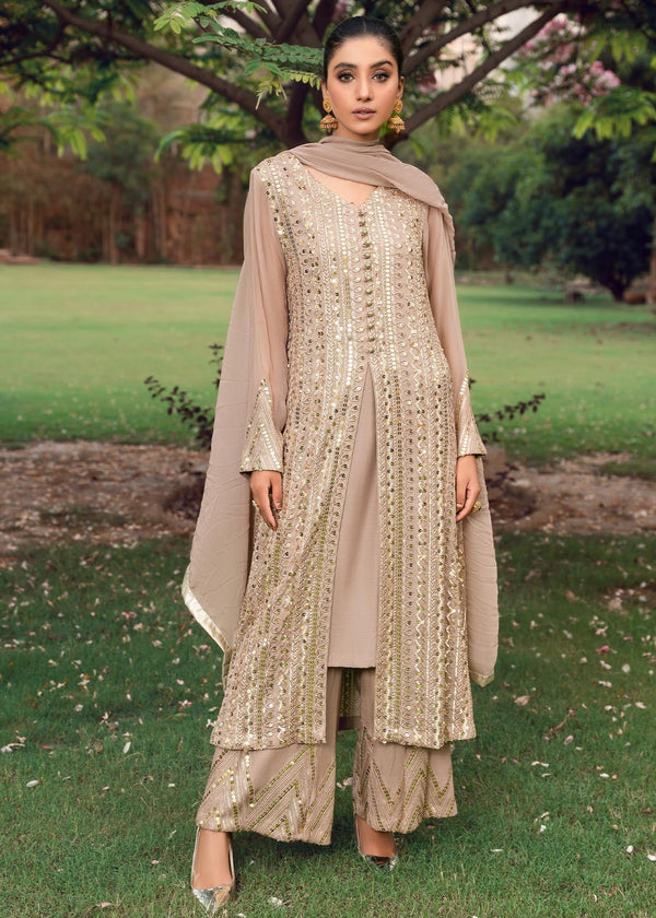 Rang-e-Haya Ufaq Clay Beige Women 4pcs