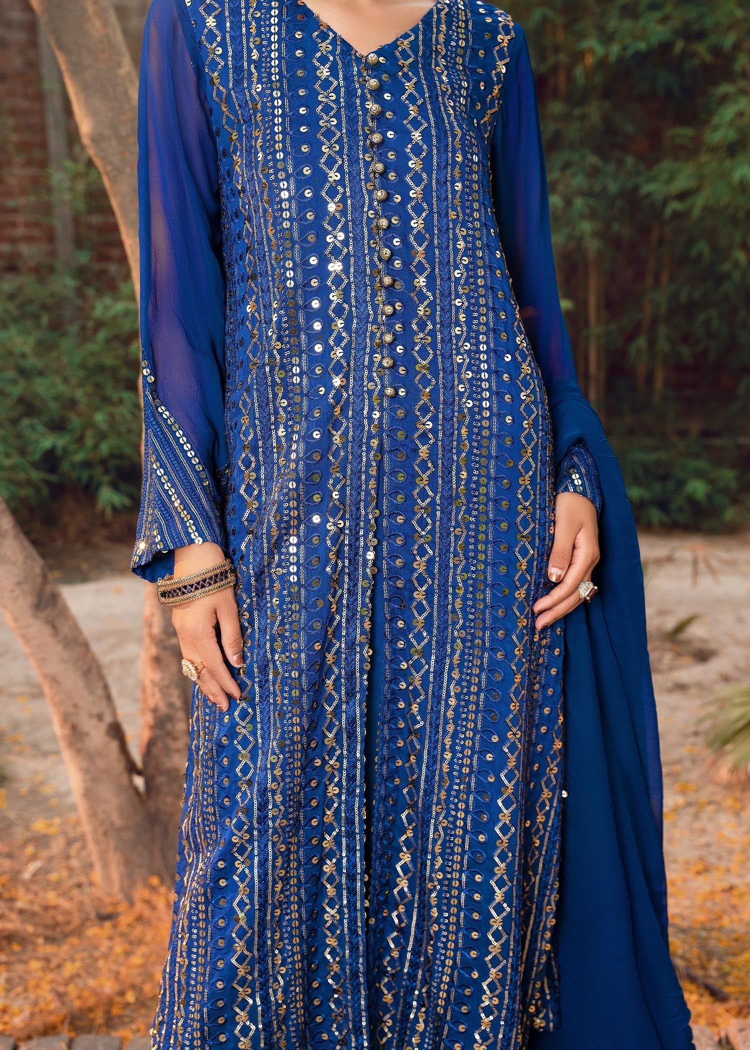 Rang-e-Haya Ufaq Blue Women 4pcs