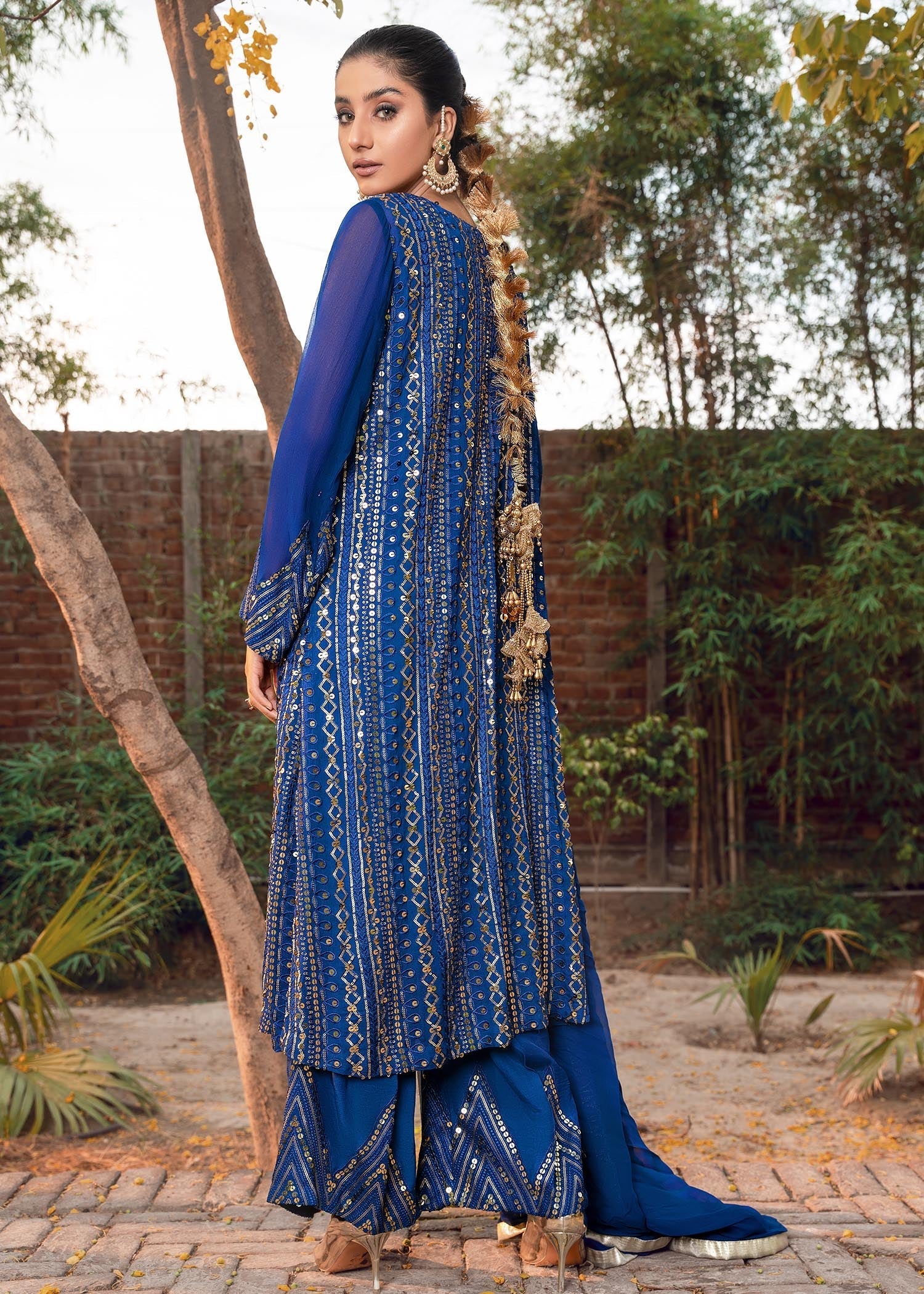Rang-e-Haya Ufaq Blue Women 4pcs