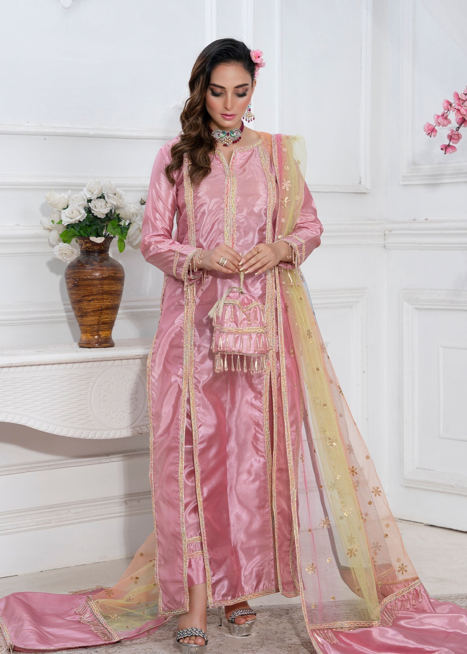 Somi By Salma Saleem Mushk Women 4pcs