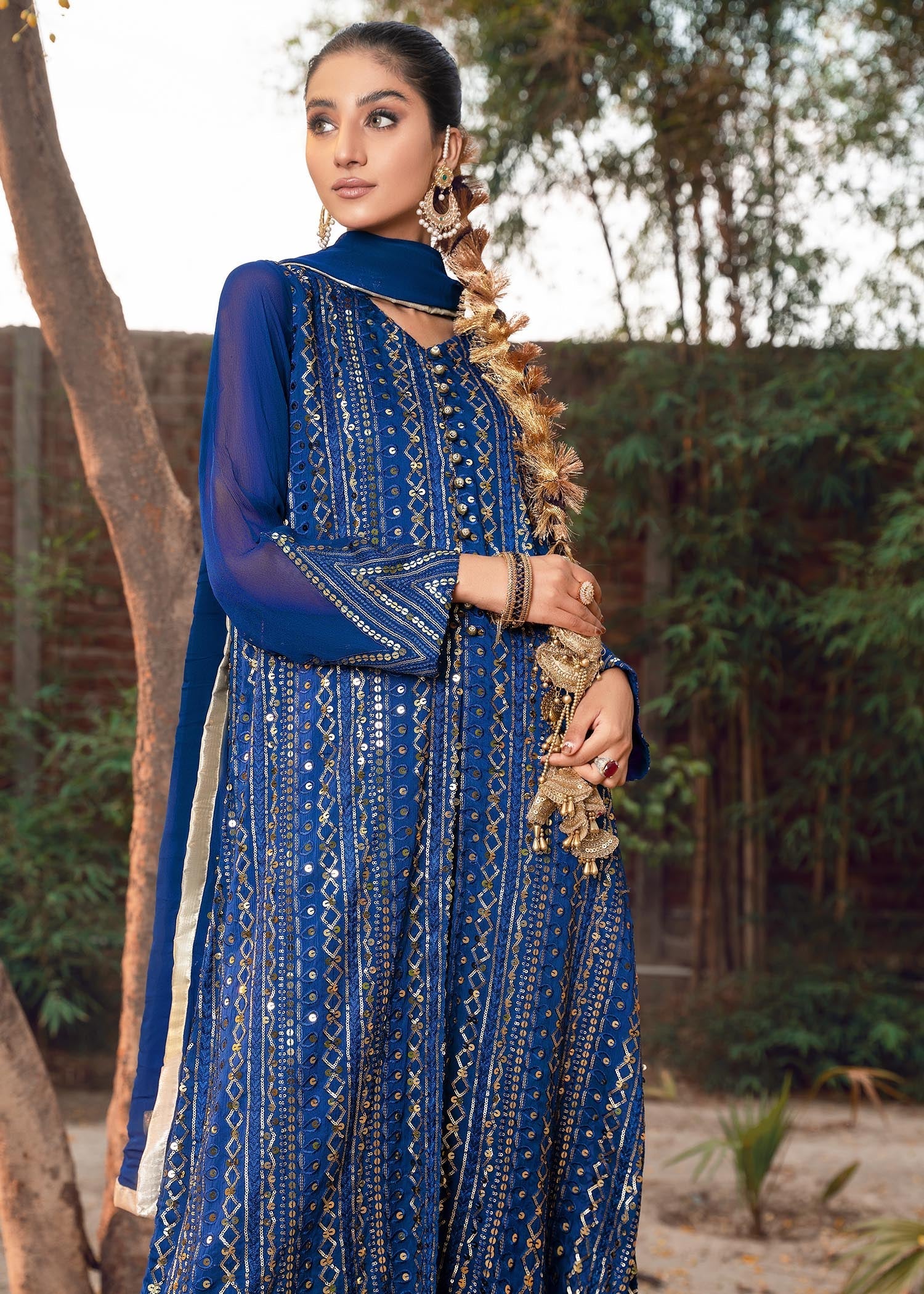 Rang-e-Haya Ufaq Blue Women 4pcs