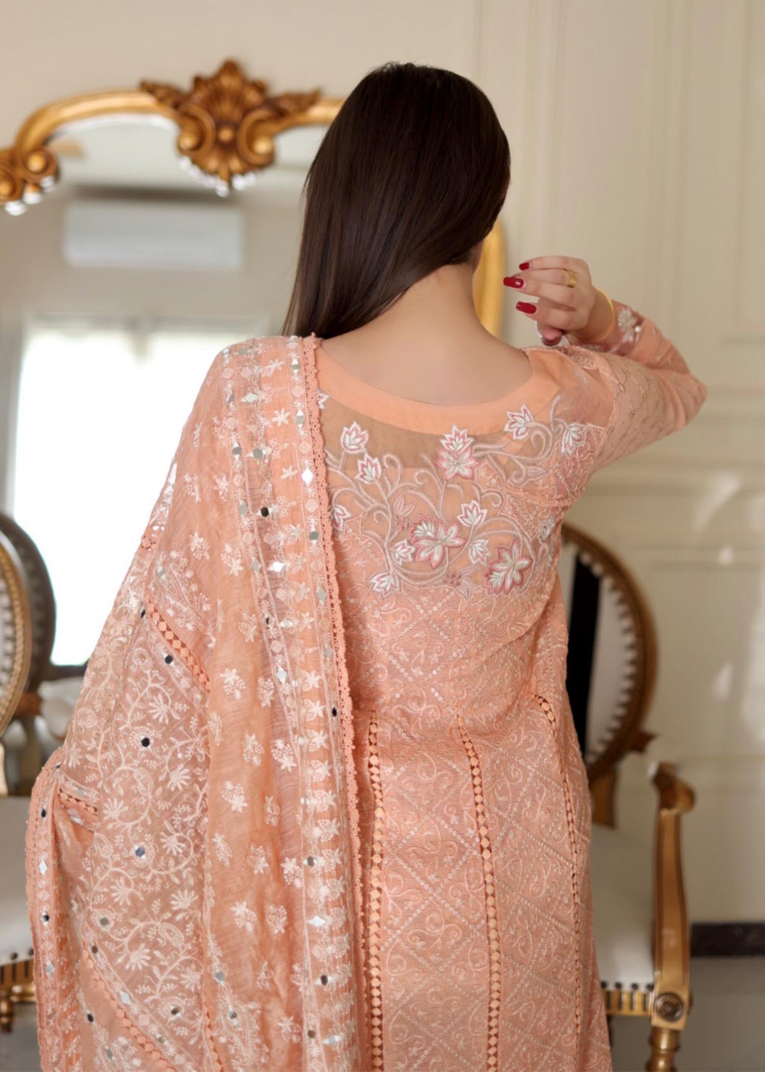 Rang-e-Haya Wilbur (Peach) Women 4pcs