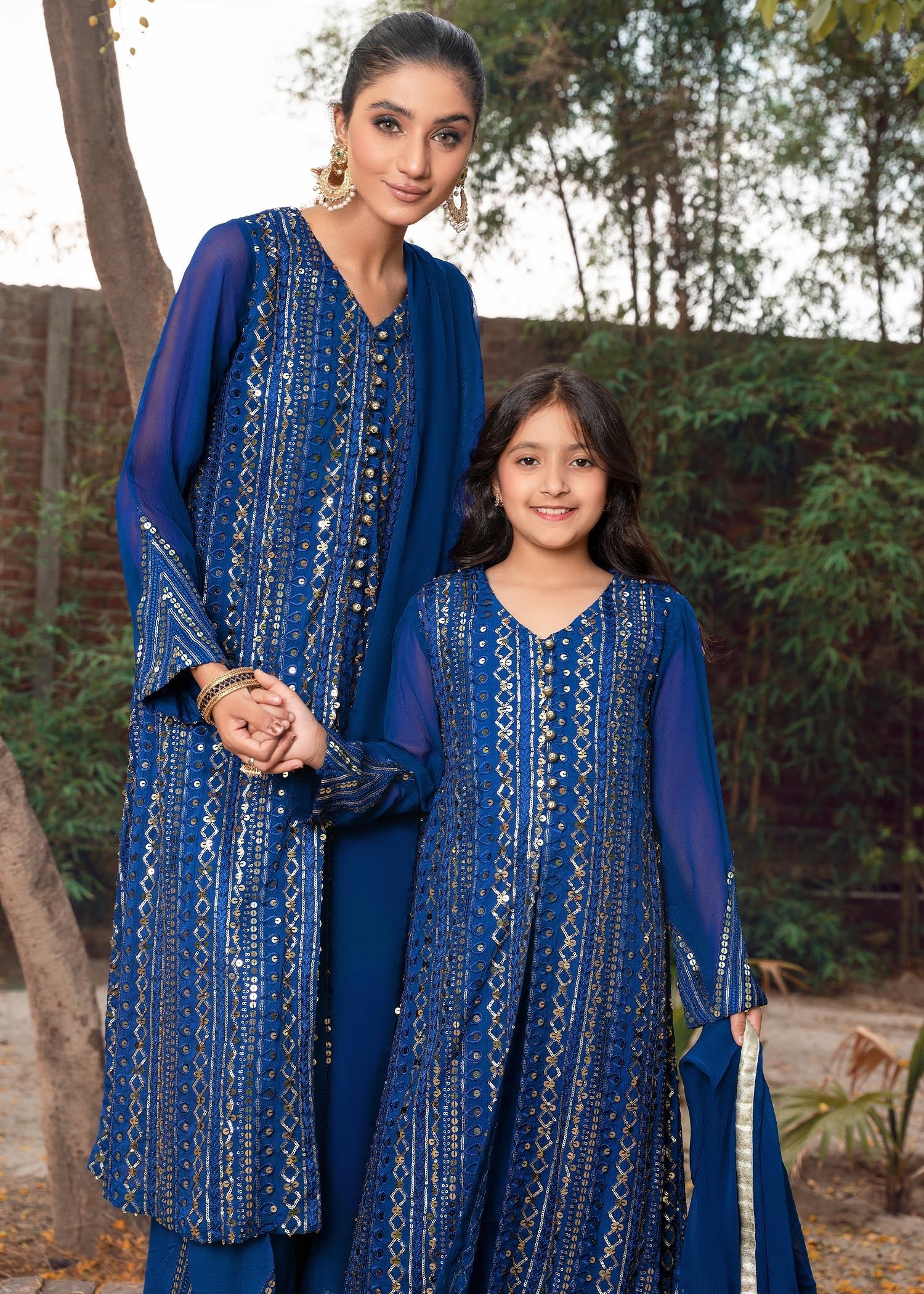 Rang-e-Haya Ufaq Blue Women 4pcs