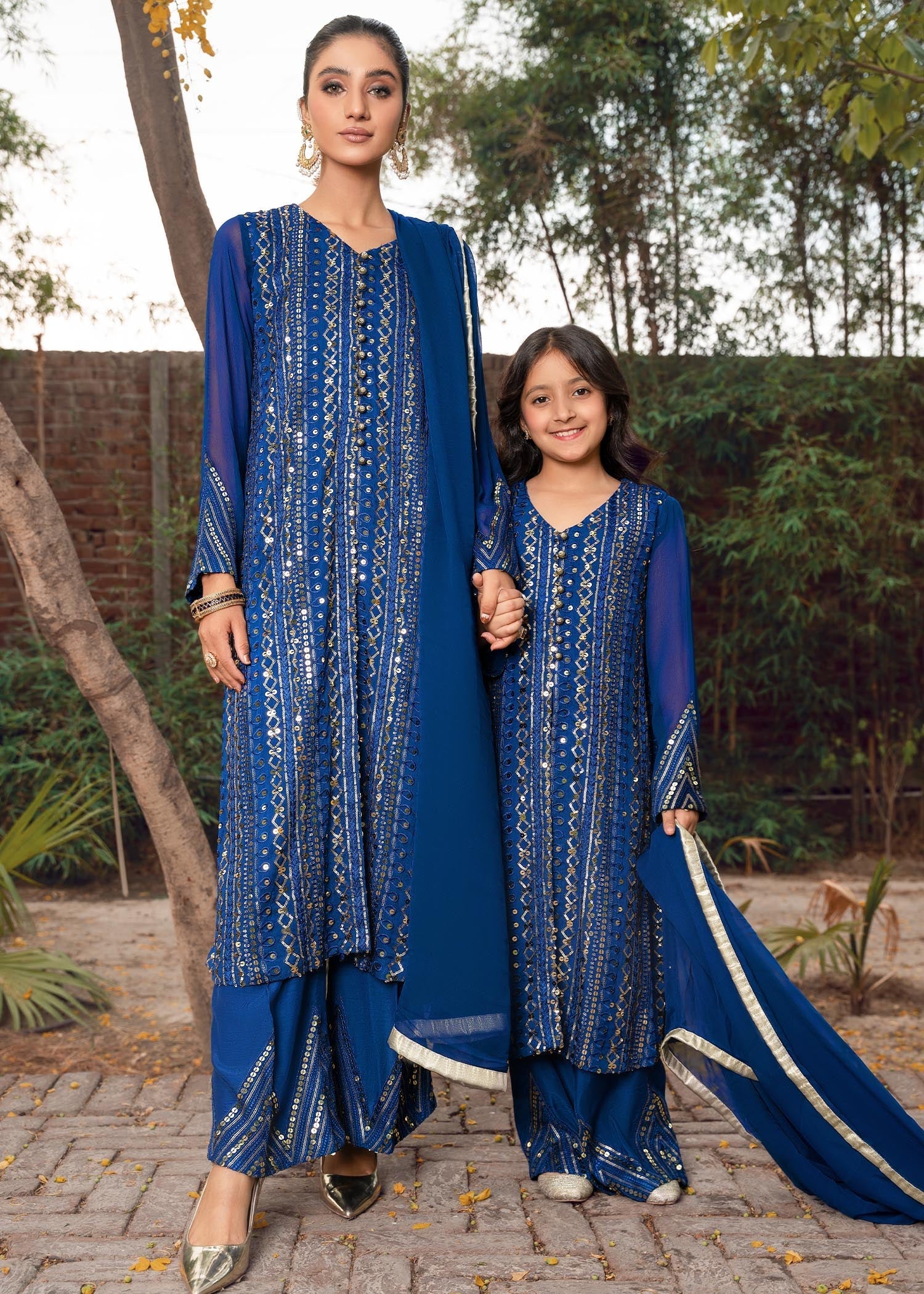 Rang-e-Haya Ufaq Blue Women 4pcs