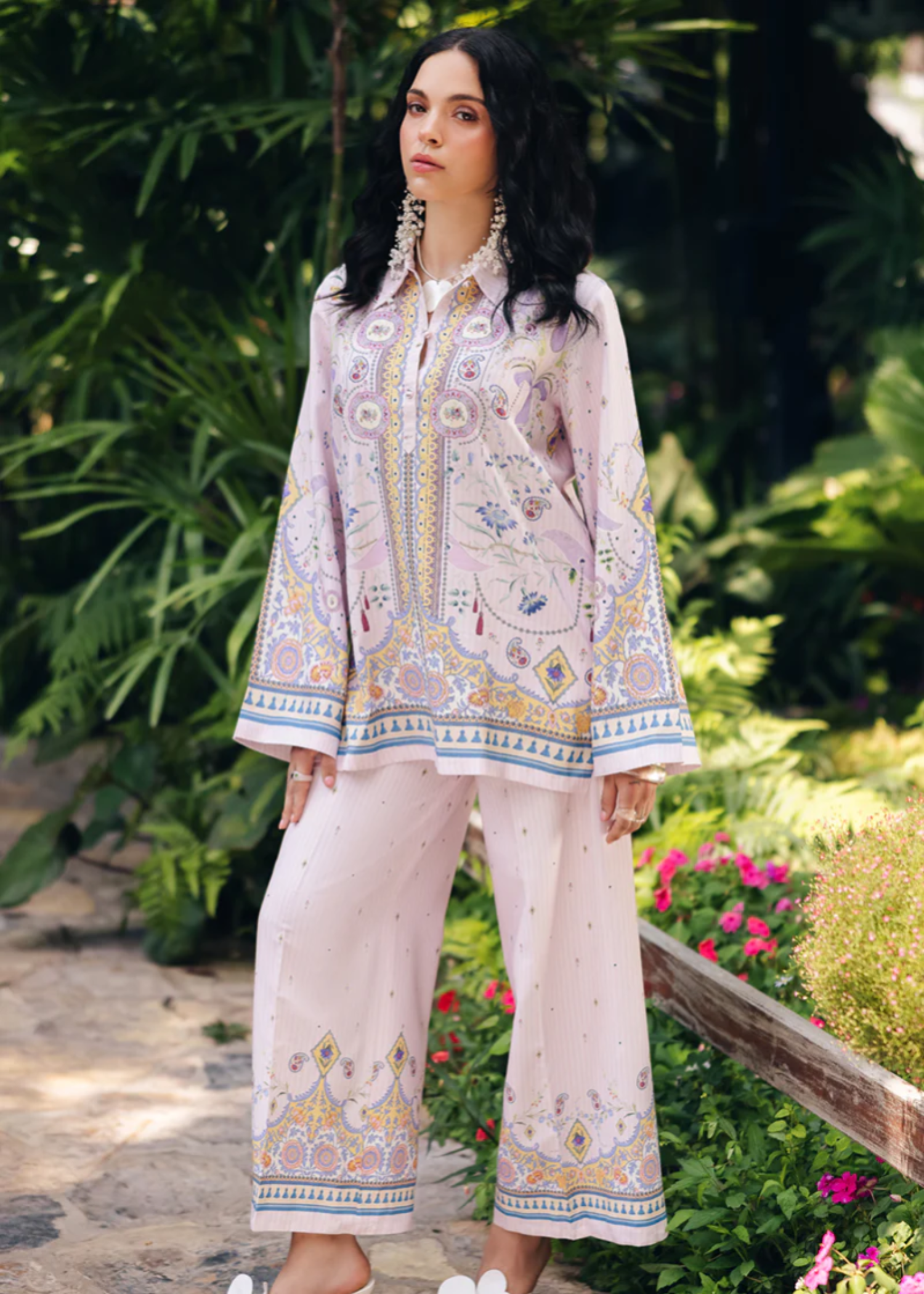 Qalamkar QK OP 08 Ruhi Women 2pcs