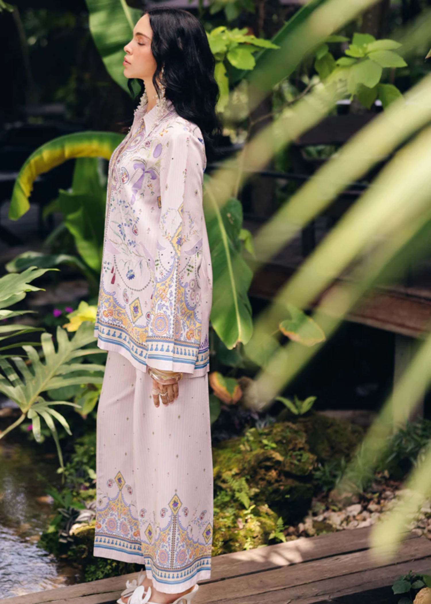 Qalamkar QK OP 08 Ruhi Women 2pcs