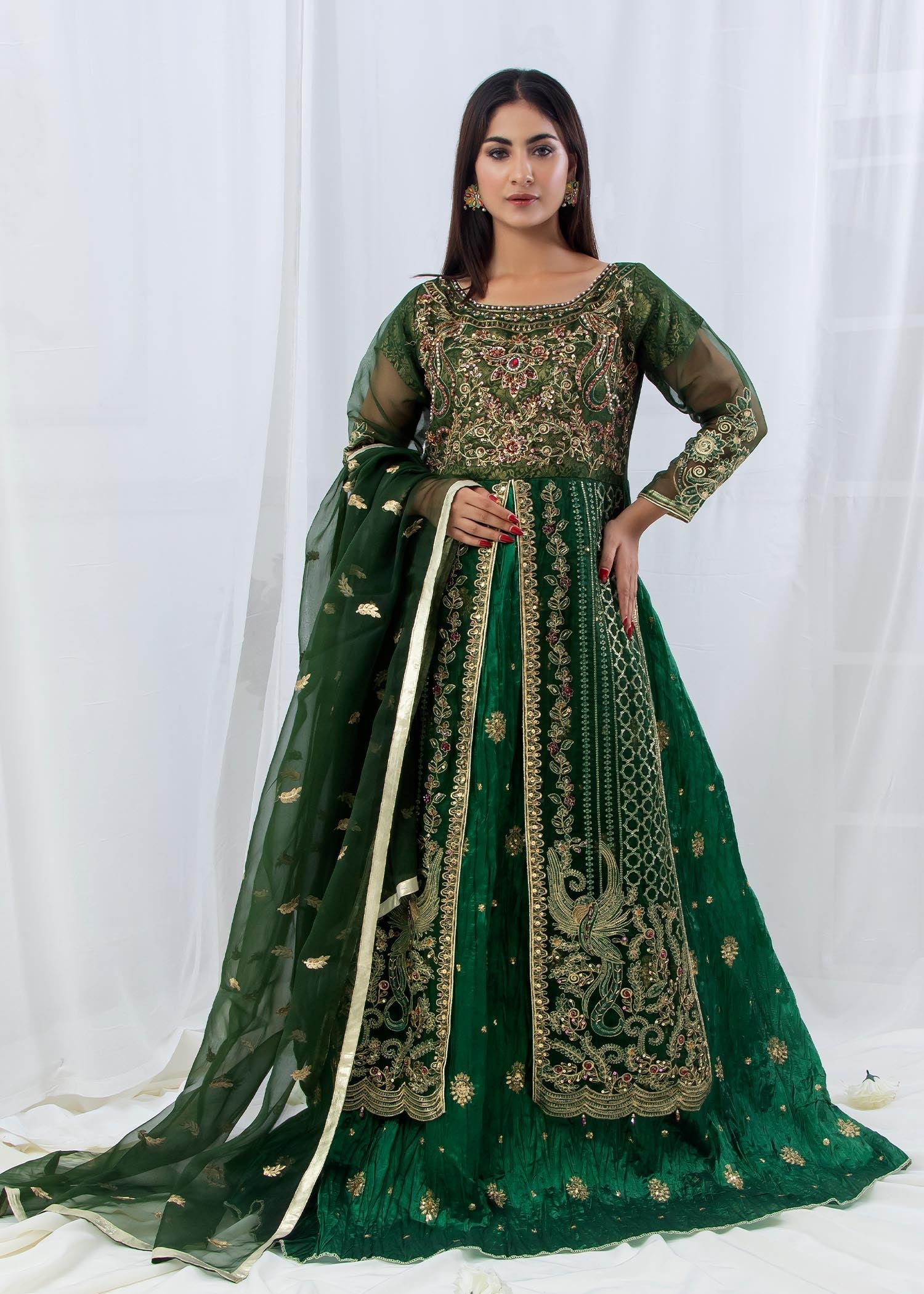 Arosa Bottle Green Women