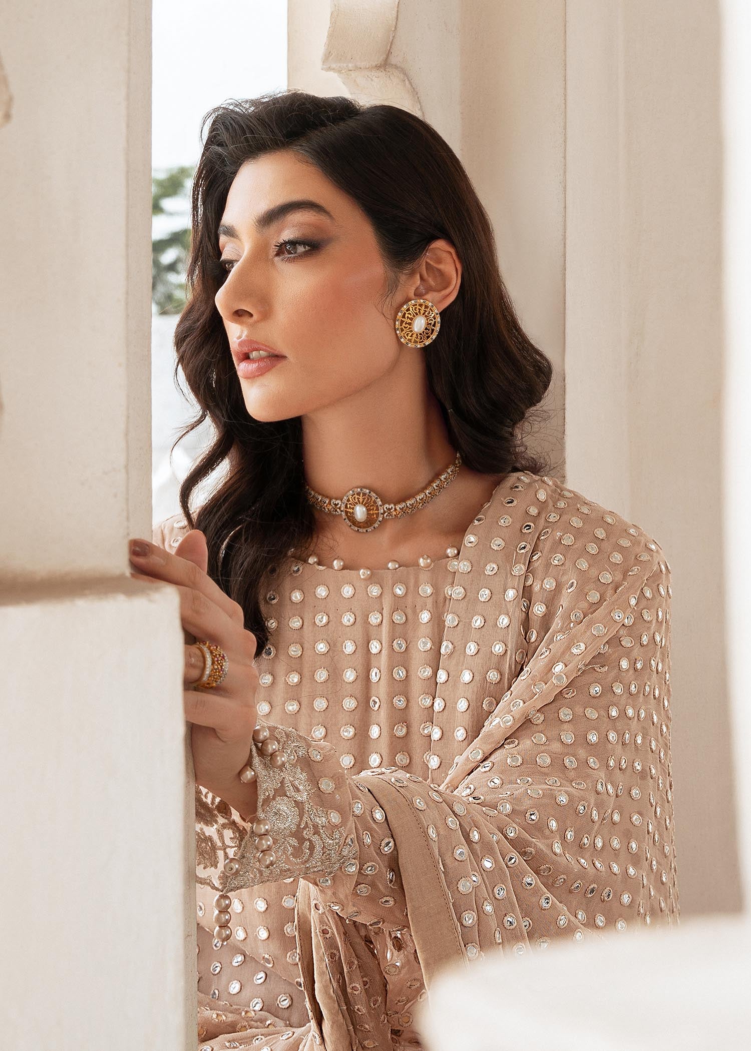 Rang-e-Haya Salina (Clay Beige) Women 4pcs