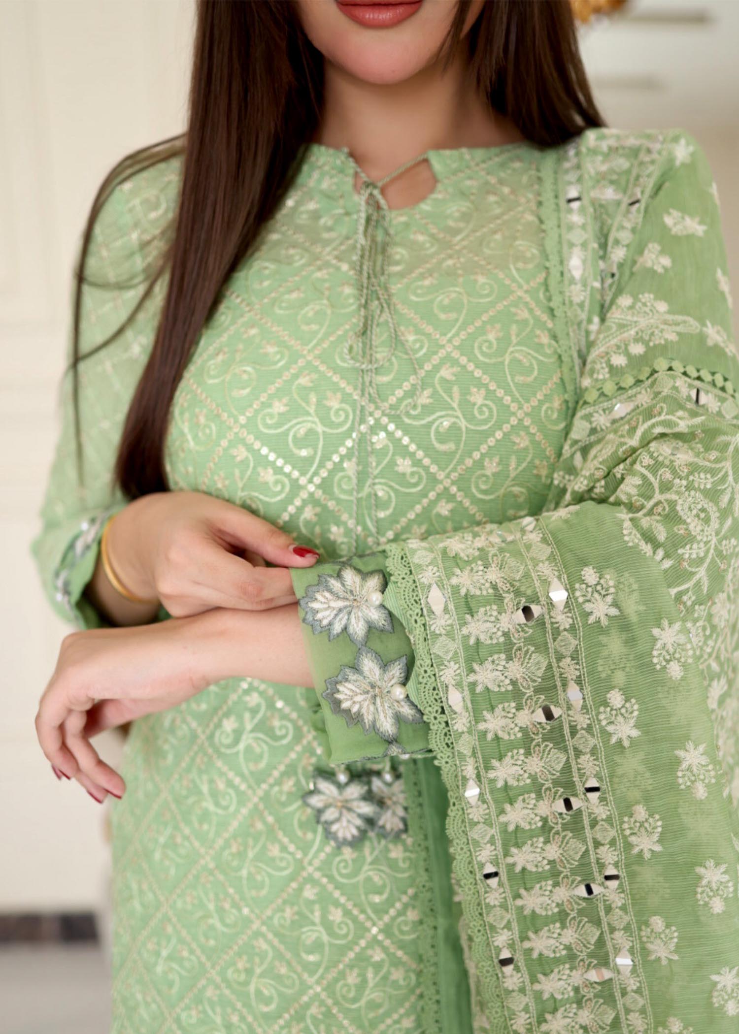 Rang-e-Haya Wilbur (Mint) Women 4pcs