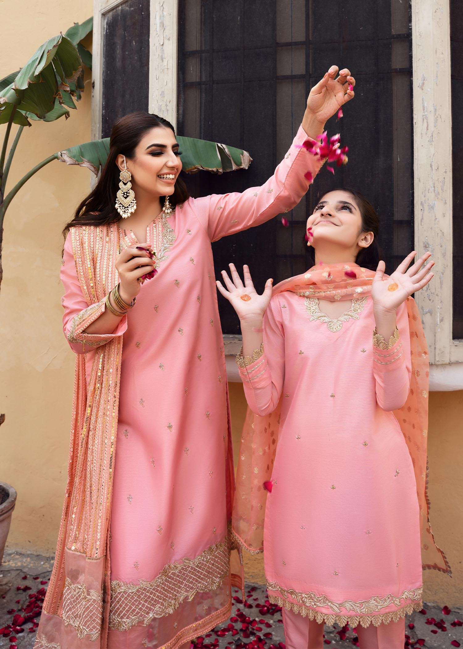 Rang-e-Haya Sandali Peach Women 3pcs