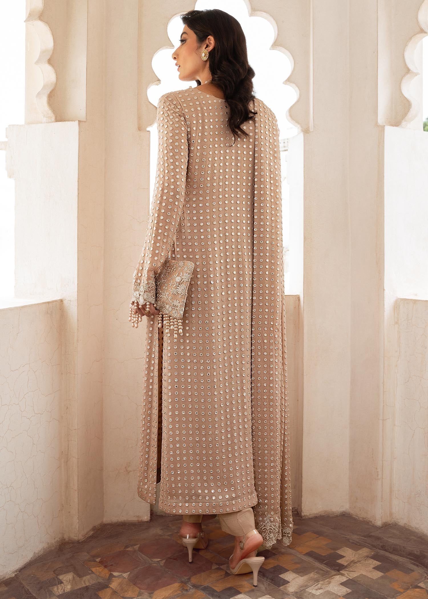 Rang-e-Haya Salina (Clay Beige) Women 4pcs