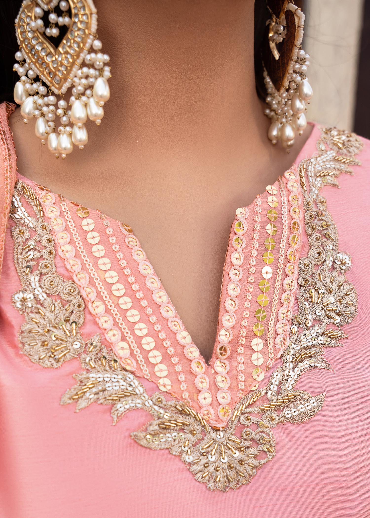 Rang-e-Haya Sandali Peach Women 3pcs