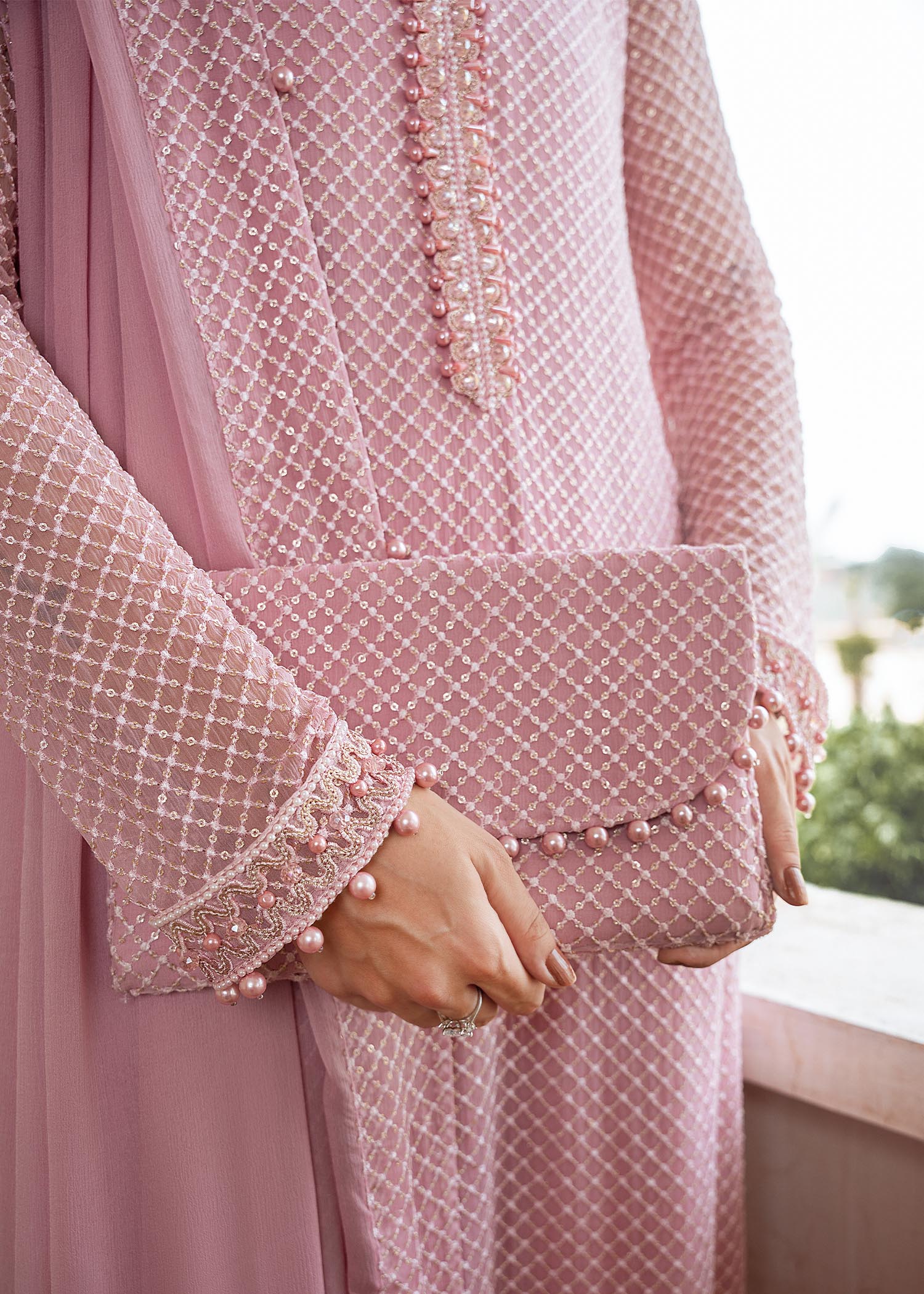 Rang-e-Haya Mehr (lylic pink) Women 4pcs