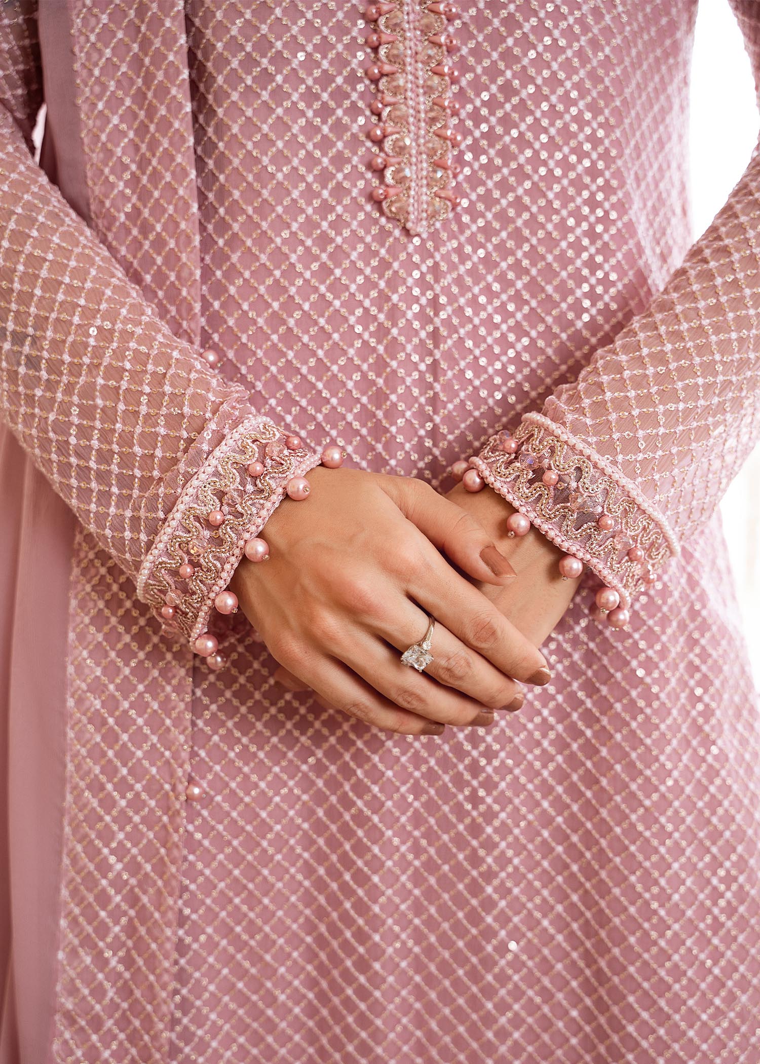 Rang-e-Haya Mehr (lylic pink) Women 4pcs