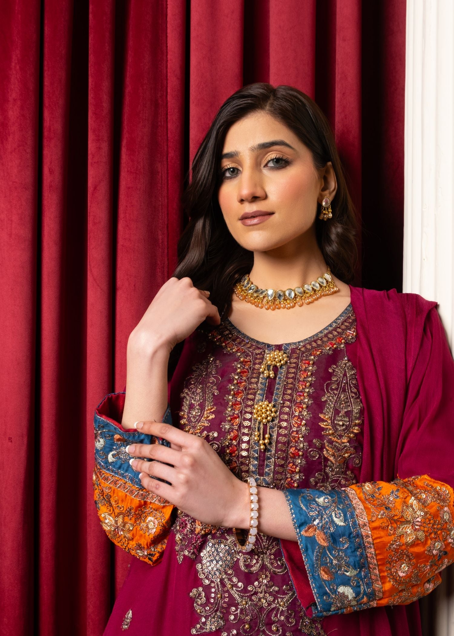 Pehnawa By Bin Akram’s TIMELESS GRACE CHIFFON Women 3pcs