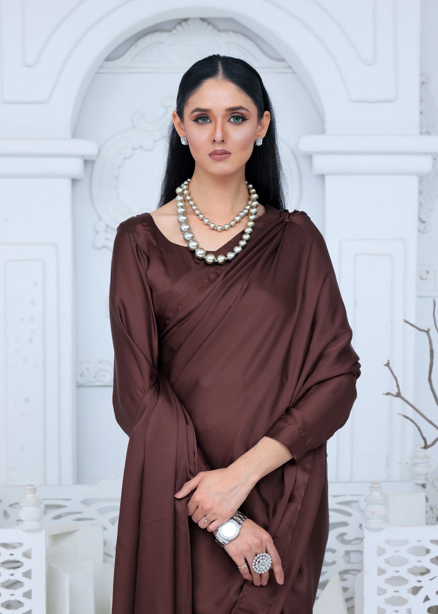 Tonics Clothing Cocoa Elegance Women 2pcs