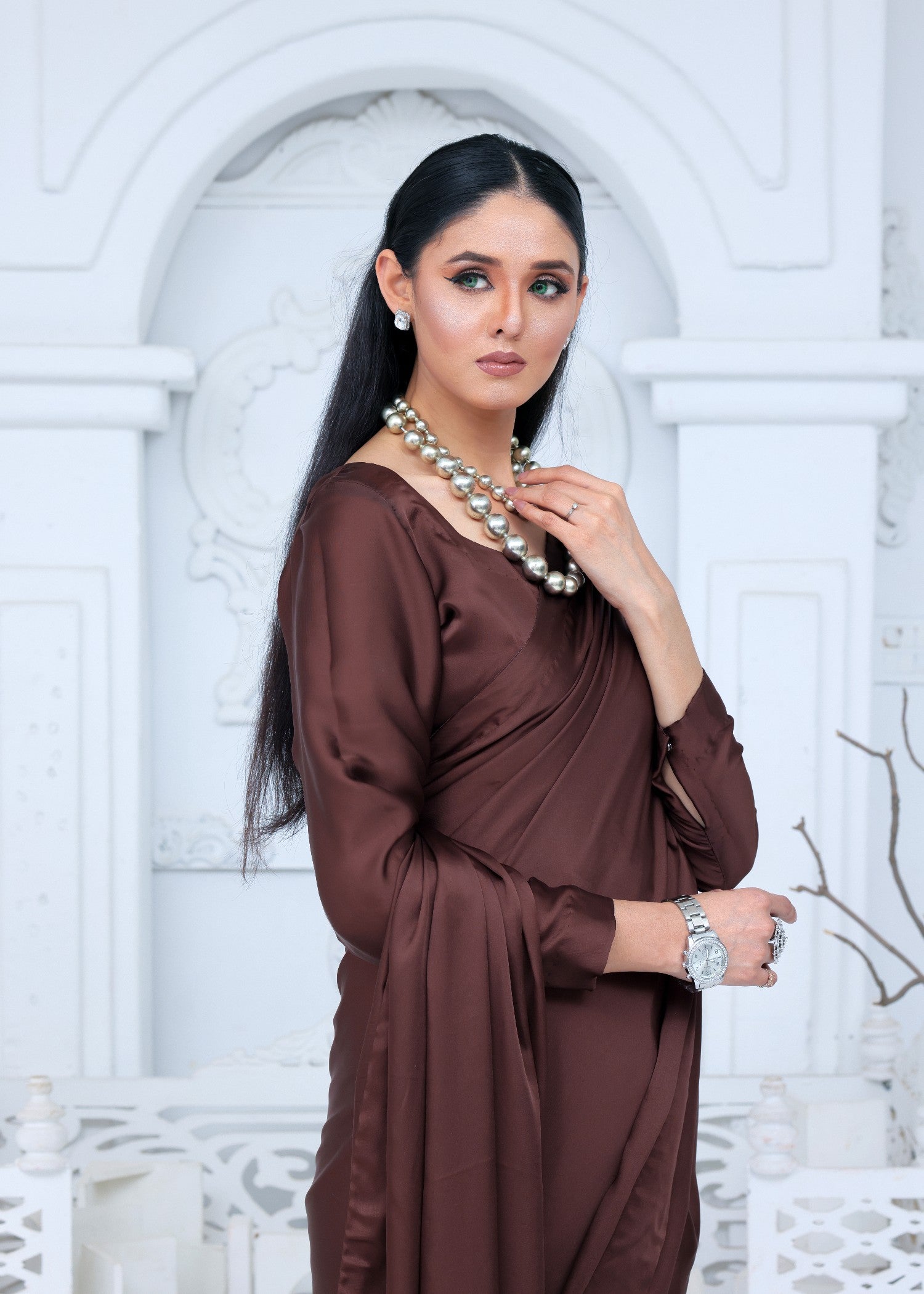 Tonics Clothing Cocoa Elegance Women 2pcs