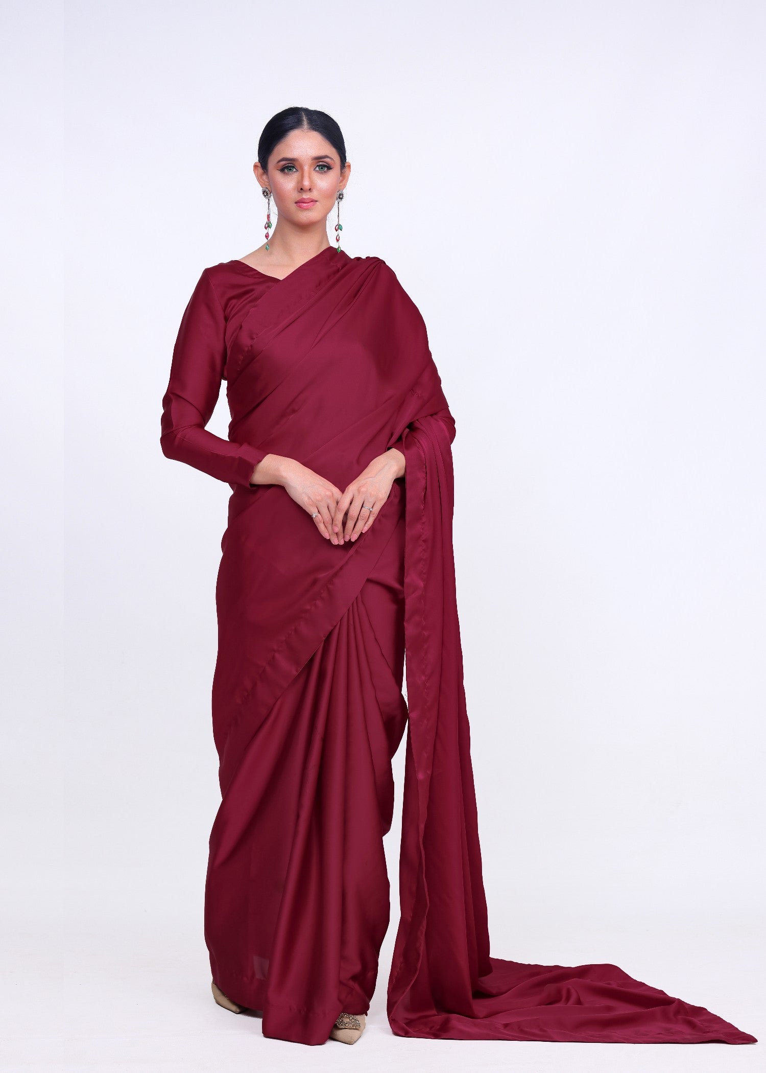 Tonics Clothing Mystic Maroon Women 2pcs
