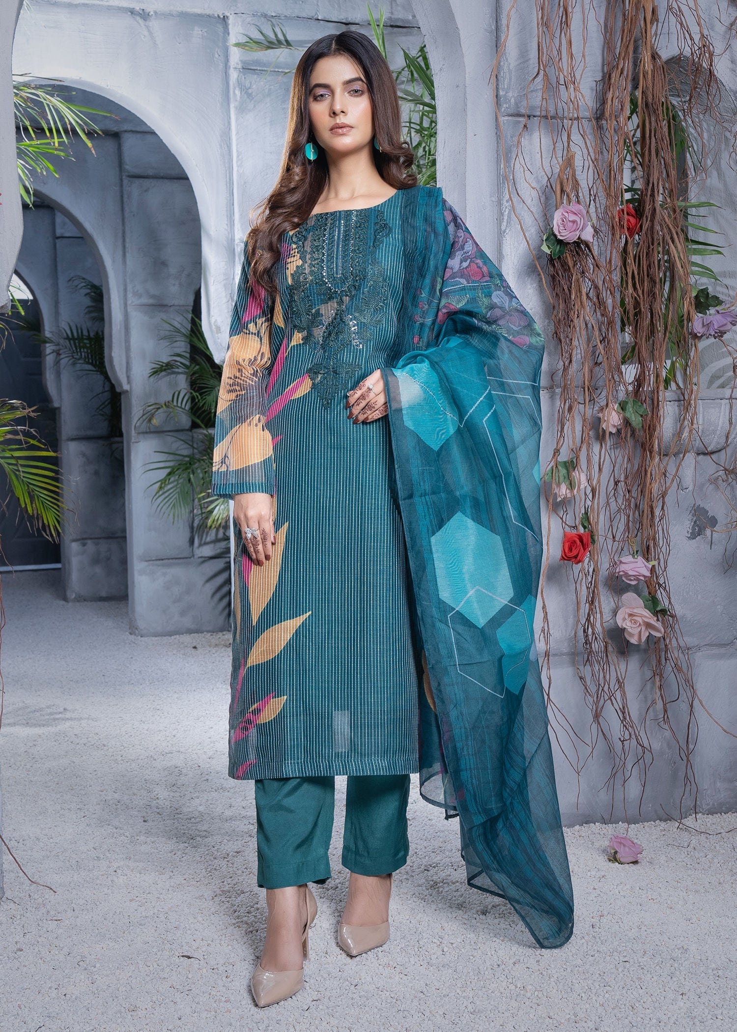 Tamanna E Libas GARDENERIA Women 3pcs