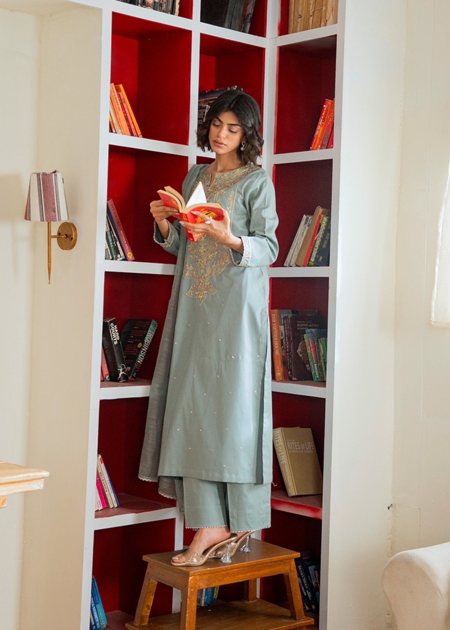 Kross Kulture Embroidered Lawn Suit 01520 Women 3pcs