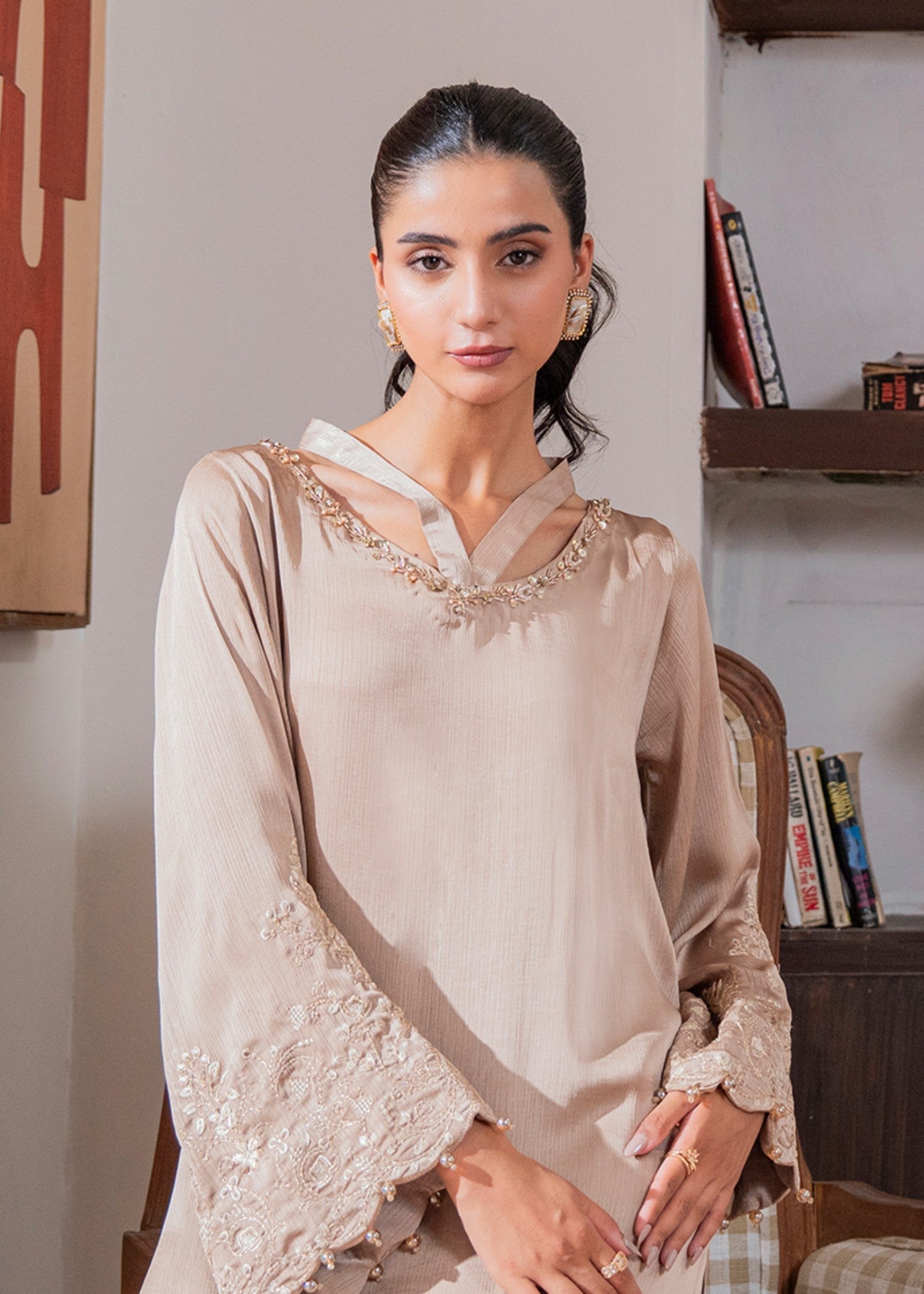 Kross Kulture Luxe Crush Silk Shirt 01558 Women 1pcs