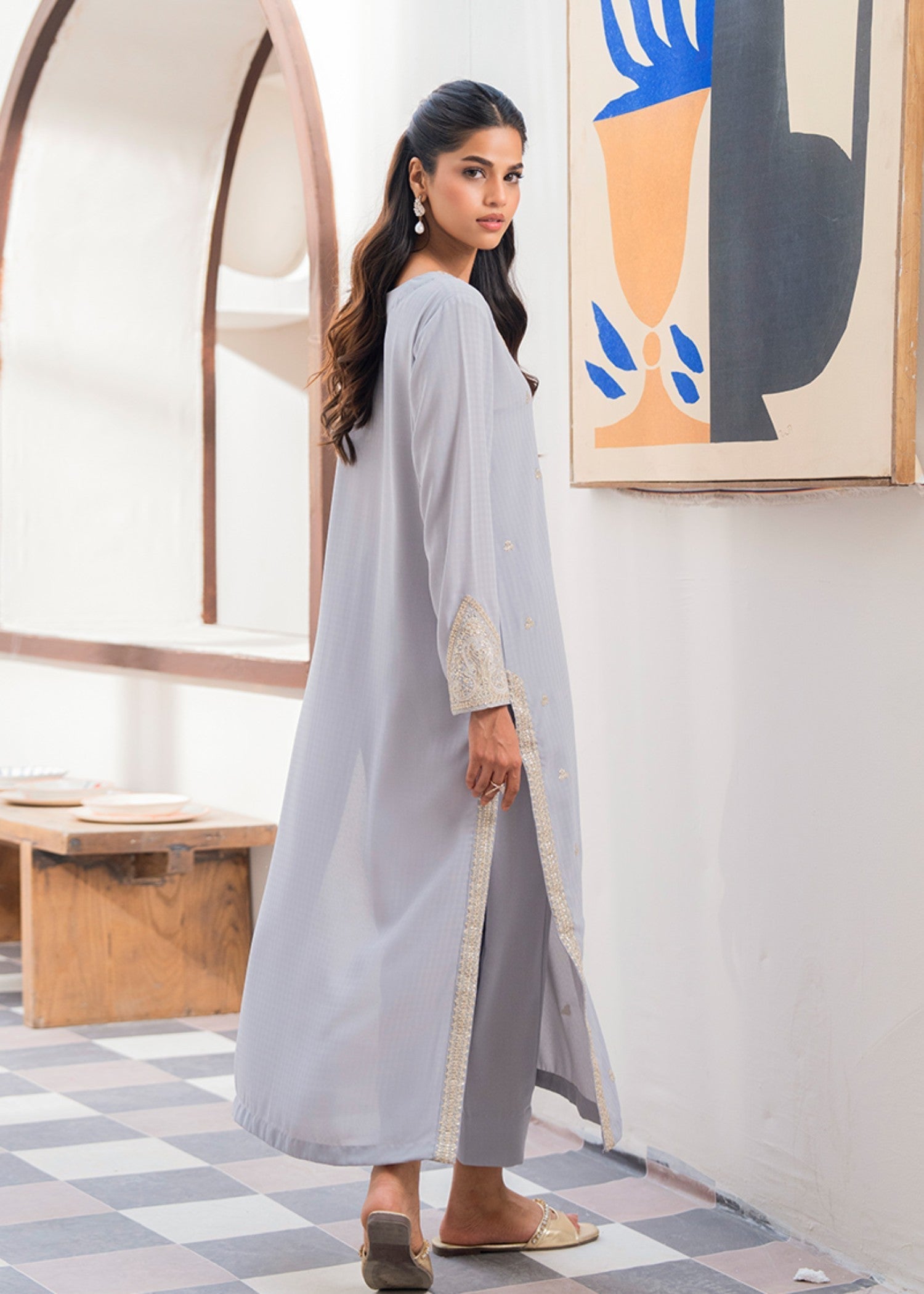 Kross Kulture Luxe Textured Grip Shirt 01563 Women 1pcs