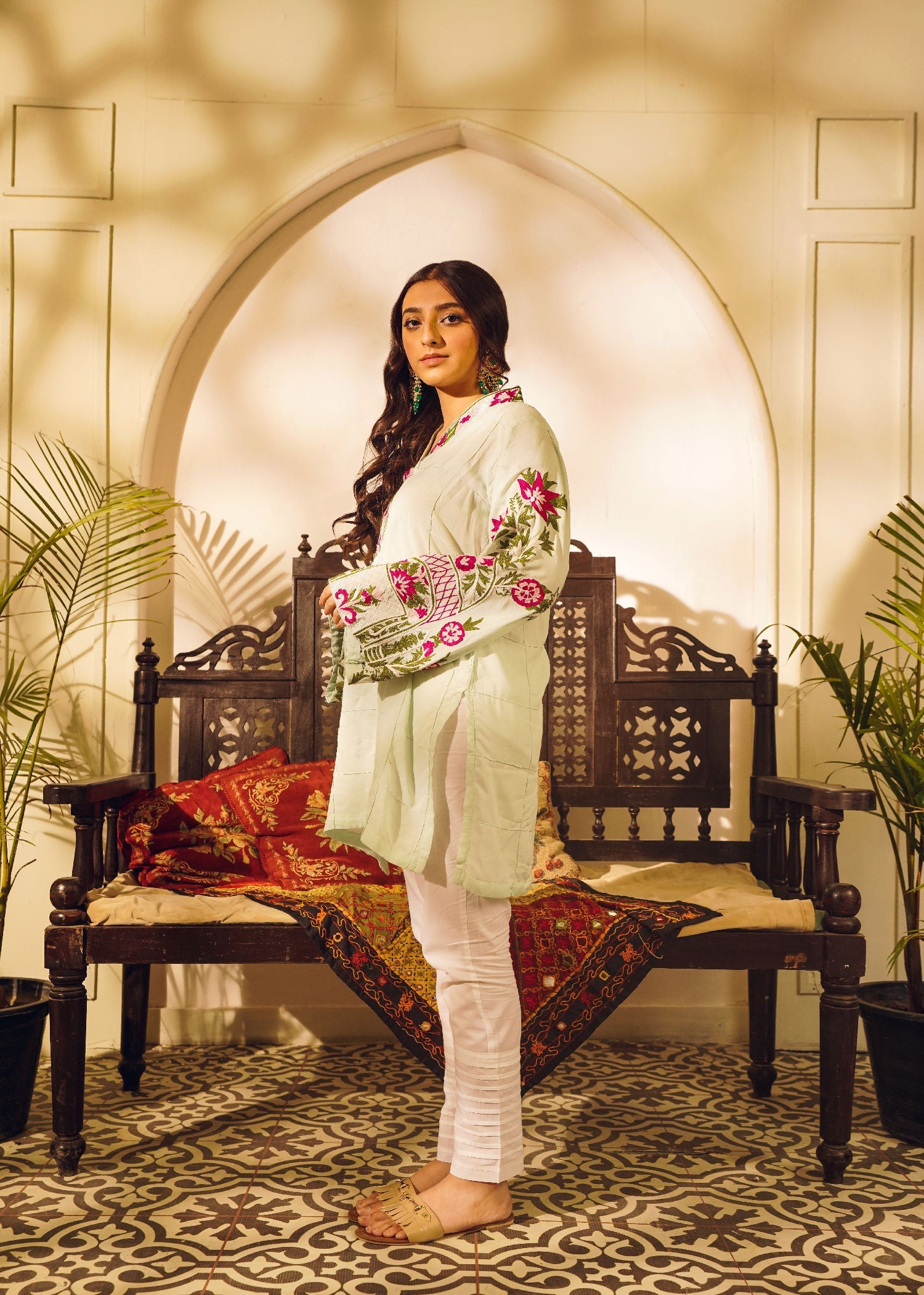 Khatepoesh Mint Green Women 1pcs