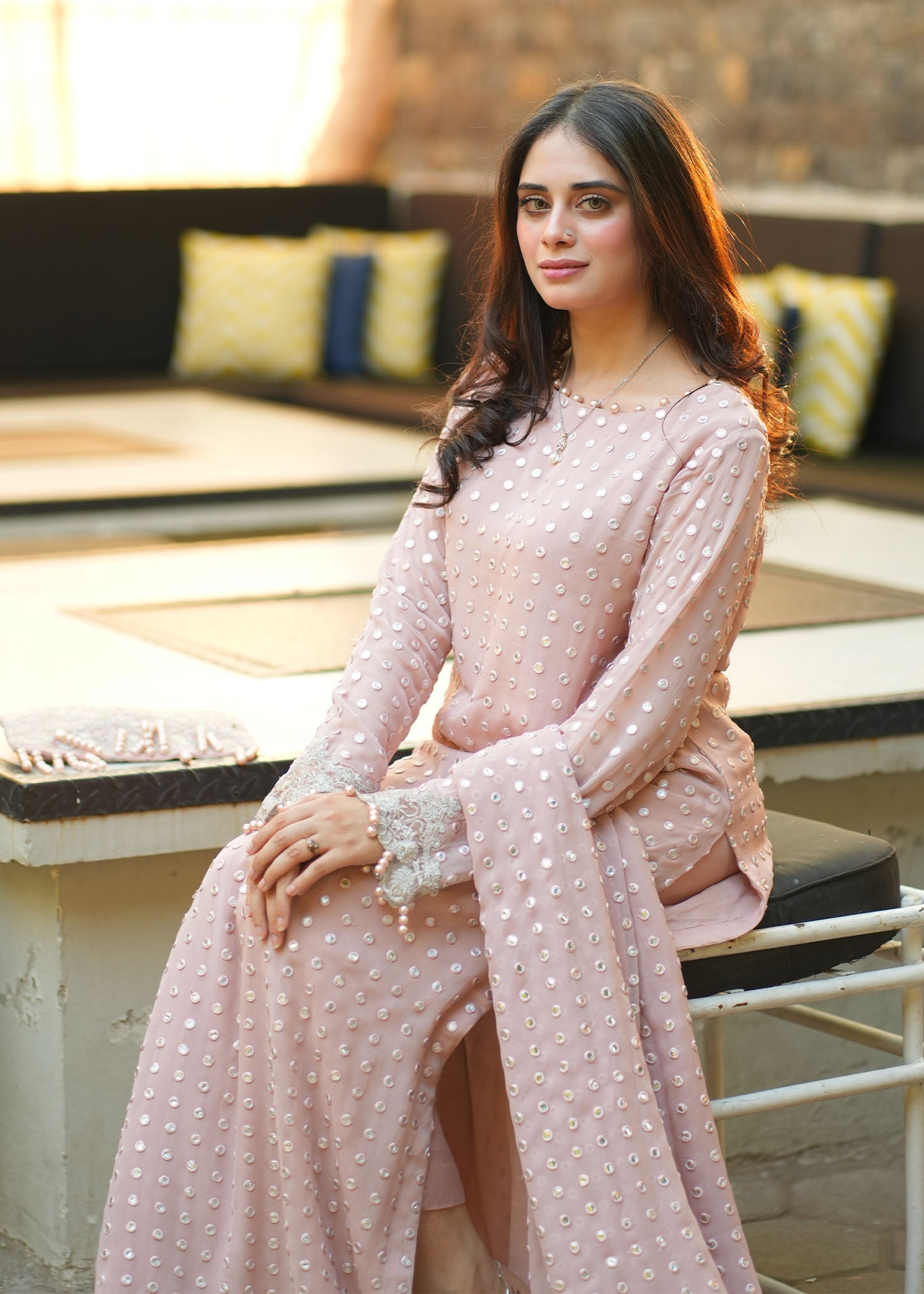 Rang-e-Haya Salina (Pink) Women 4pcs