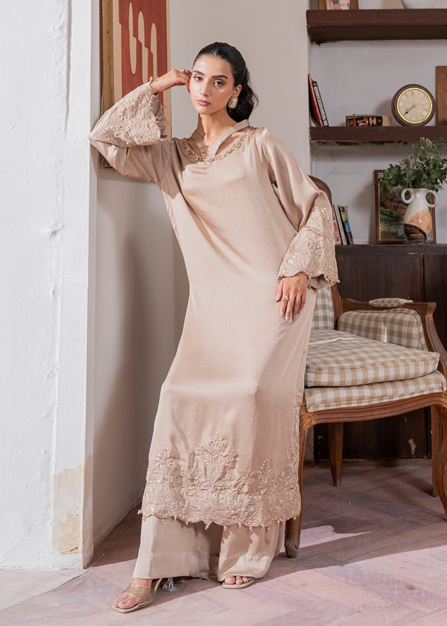 Kross Kulture Luxe Crush Silk Shirt 01558 Women 1pcs