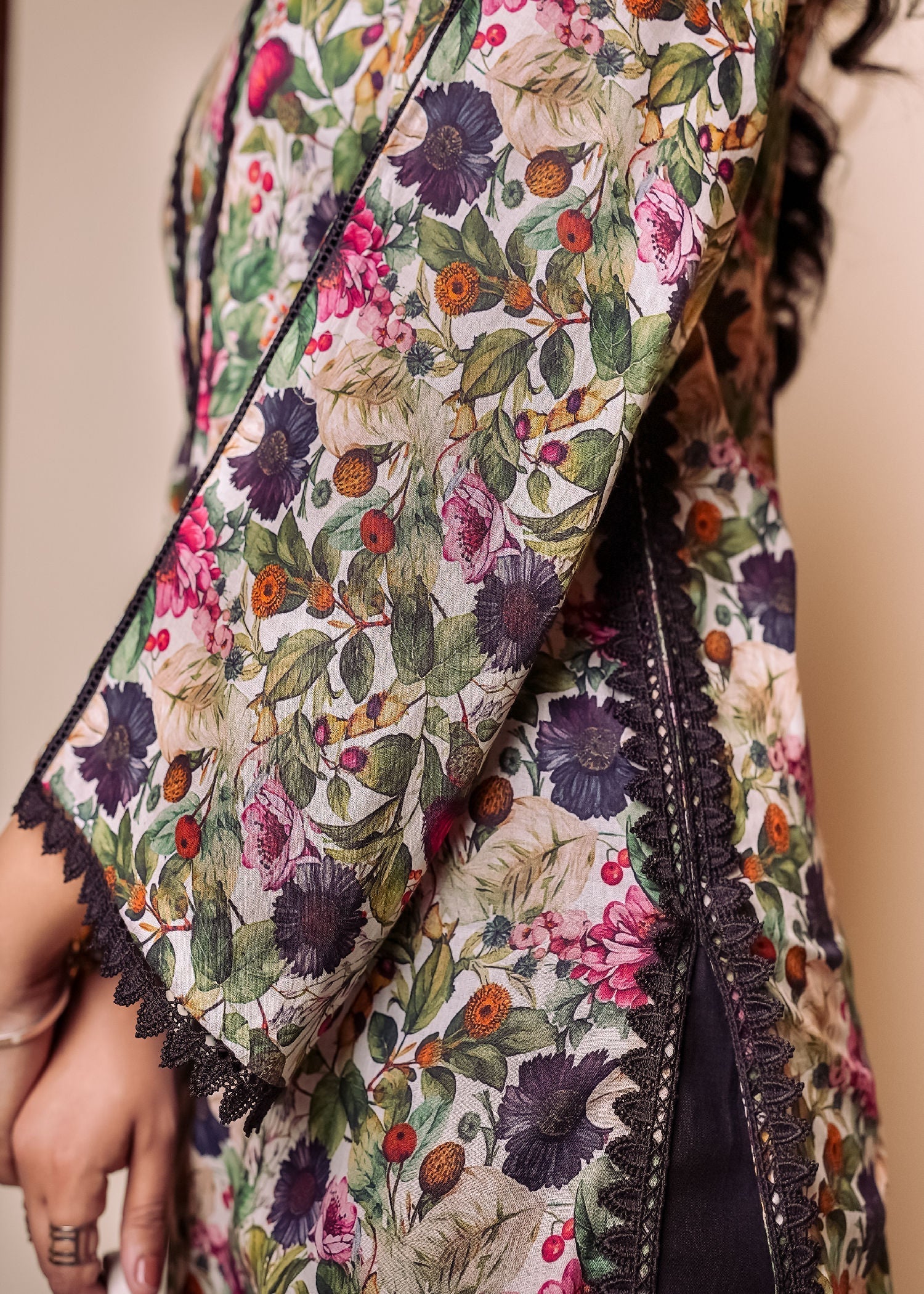 Ombrella Official Cherry Floral Women 2pcs