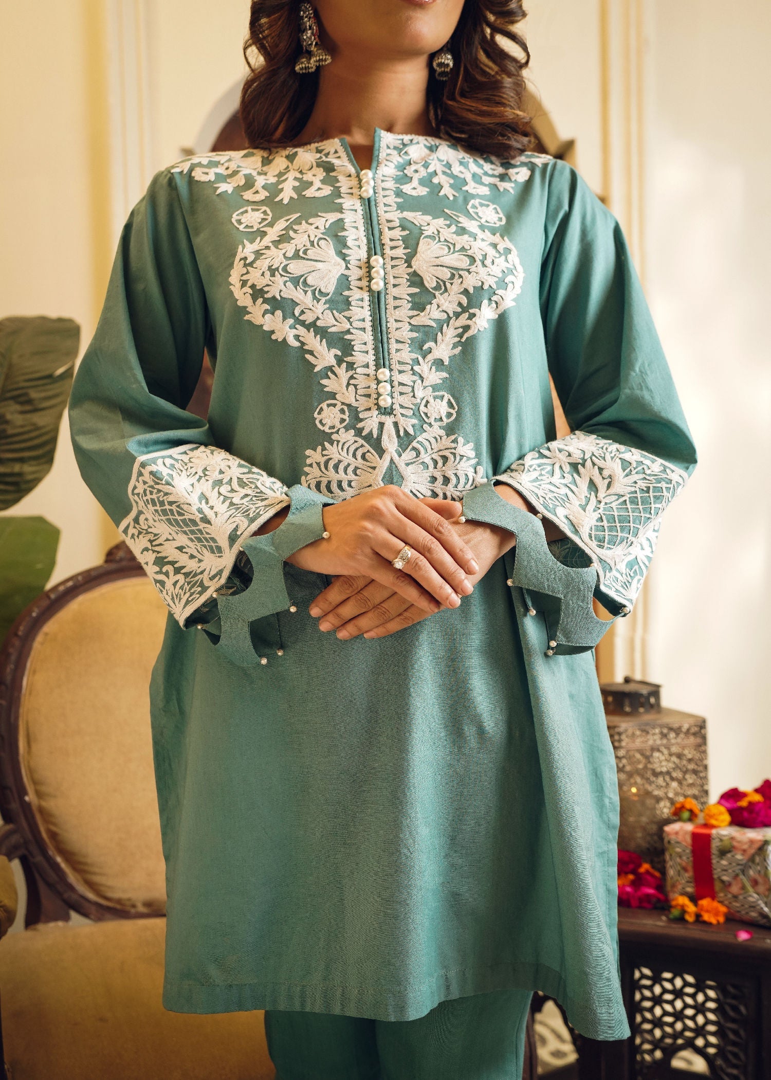 Khatepoesh Emerald Women 2pcs