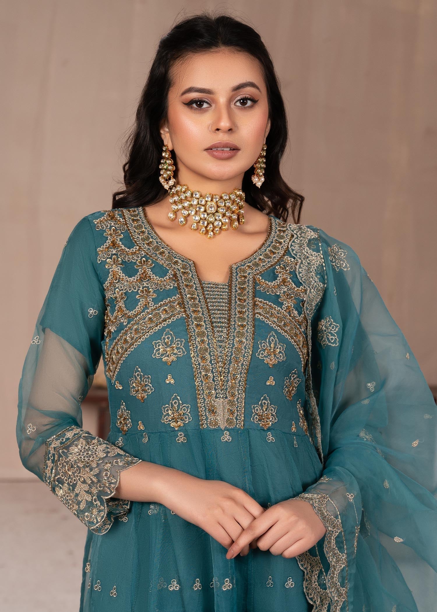 Zebaye US505(R) C Ferozi(SB) Women 3pcs