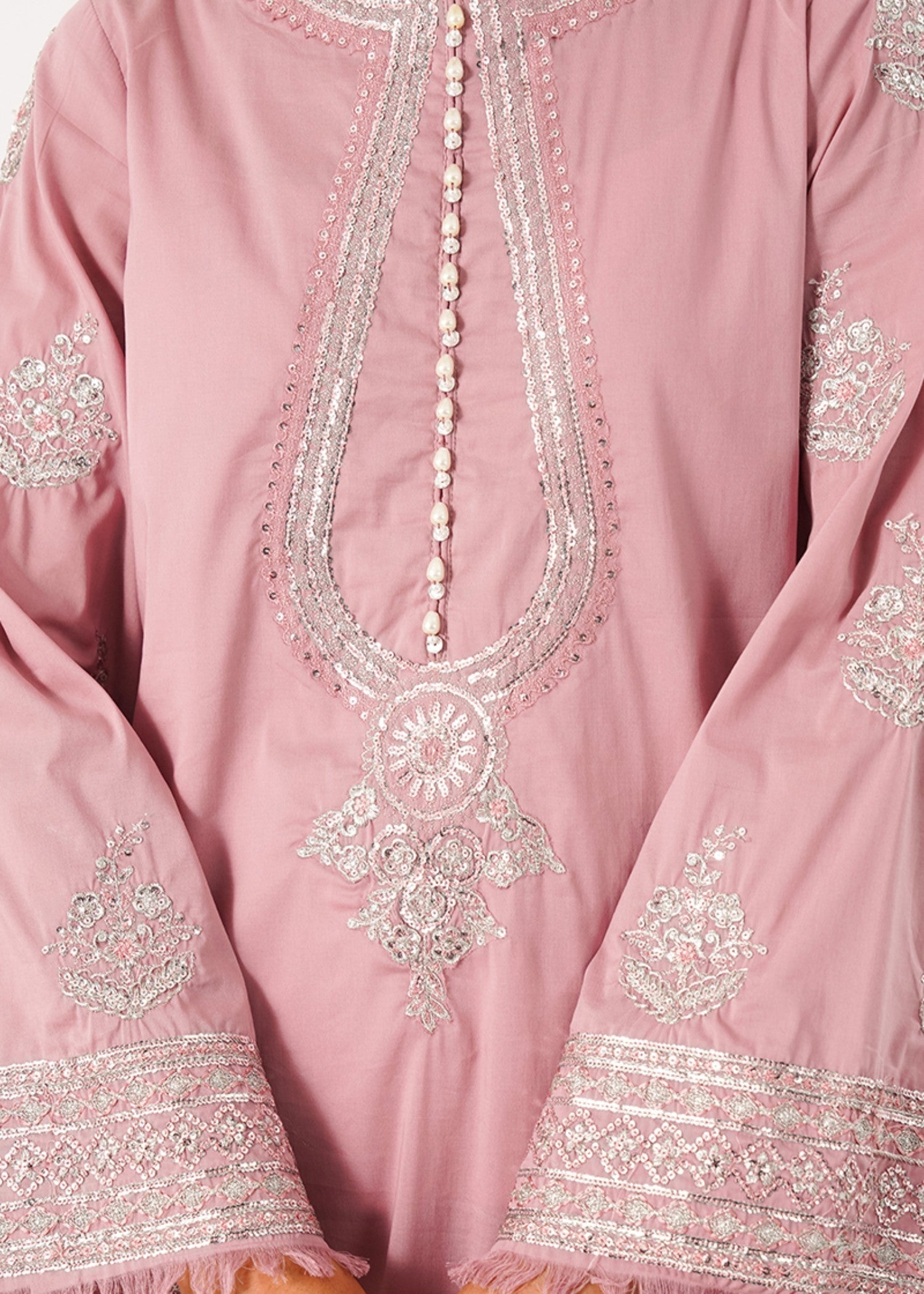 Kross Kulture Luxe Cotton Silk Suit 1708 Women 2pcs