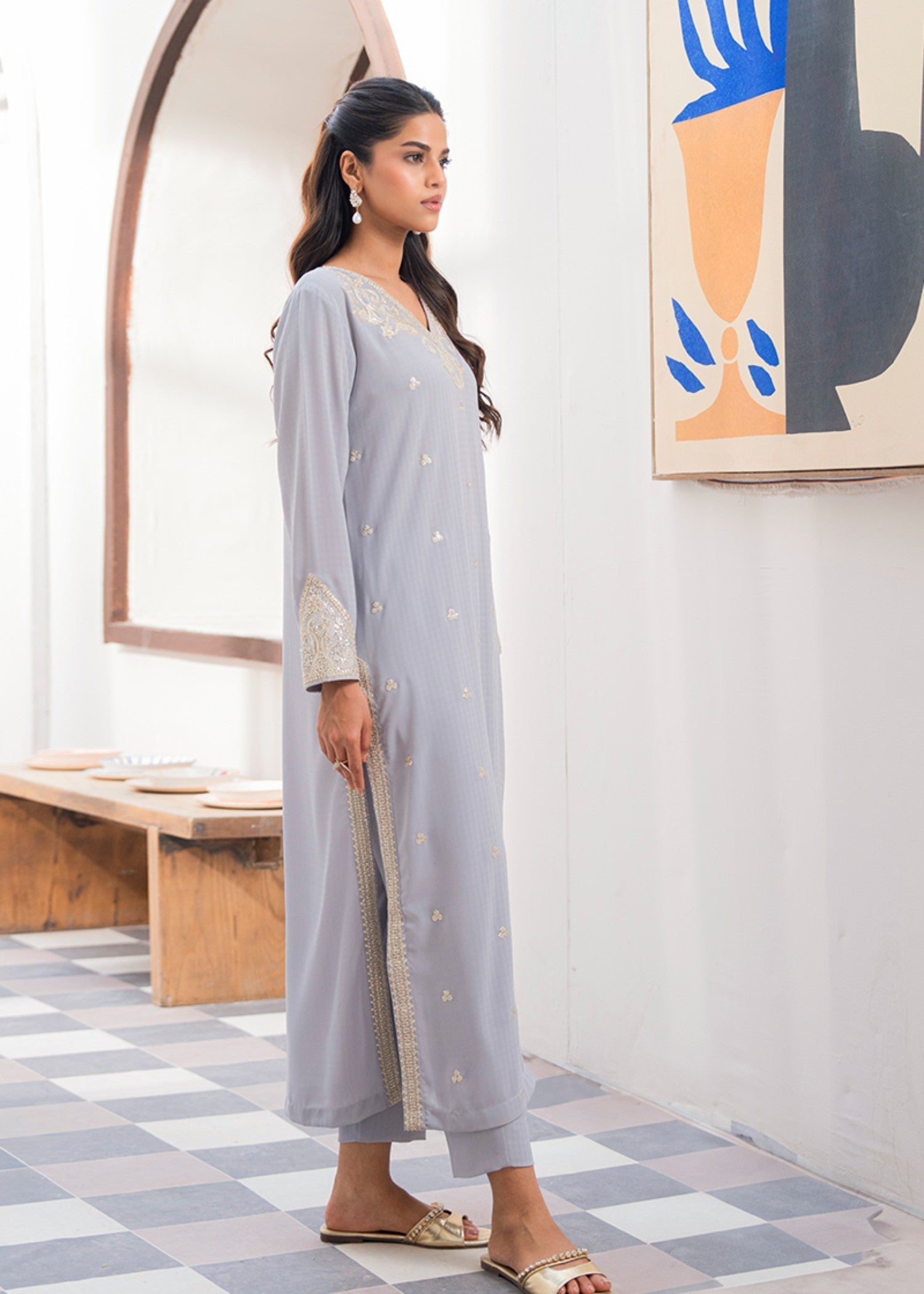 Kross Kulture Luxe Textured Grip Shirt 01563 Women 1pcs