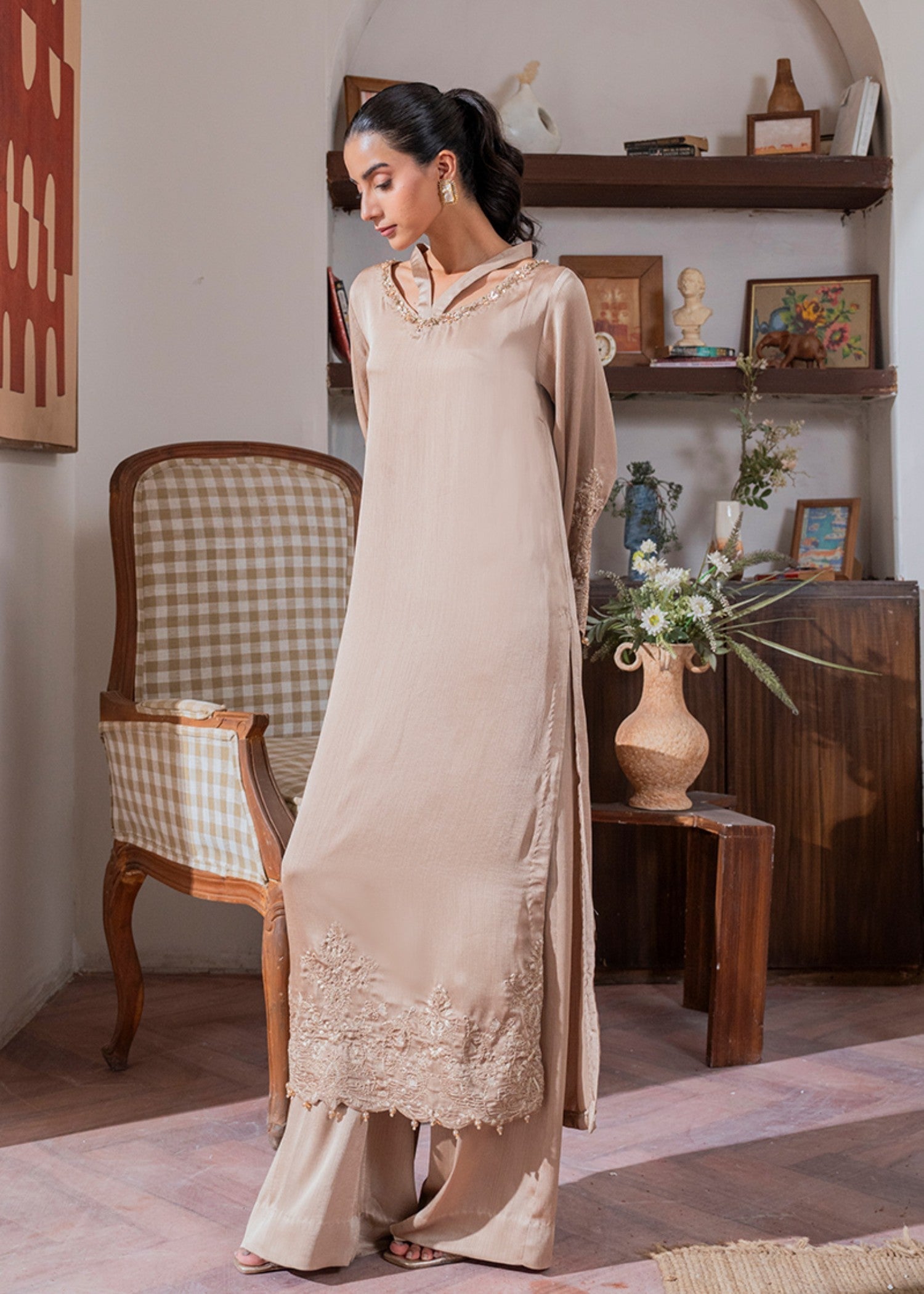 Kross Kulture Luxe Crush Silk Shirt 01558 Women 1pcs