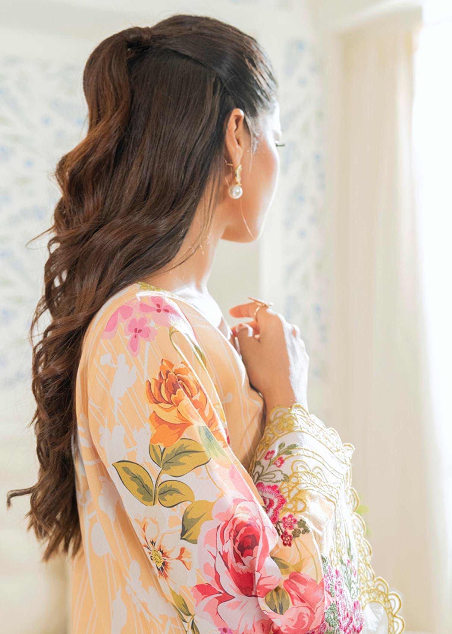 Kross Kulture Digital Print and Embroidered Silk Lawn 01661 Women 2pcs