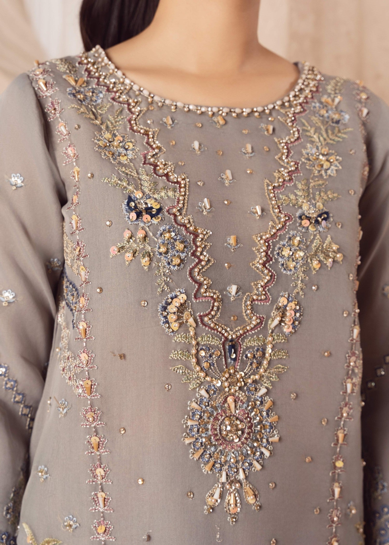 Zebaye Zareen US 573 grey(SB) Women 3pcs