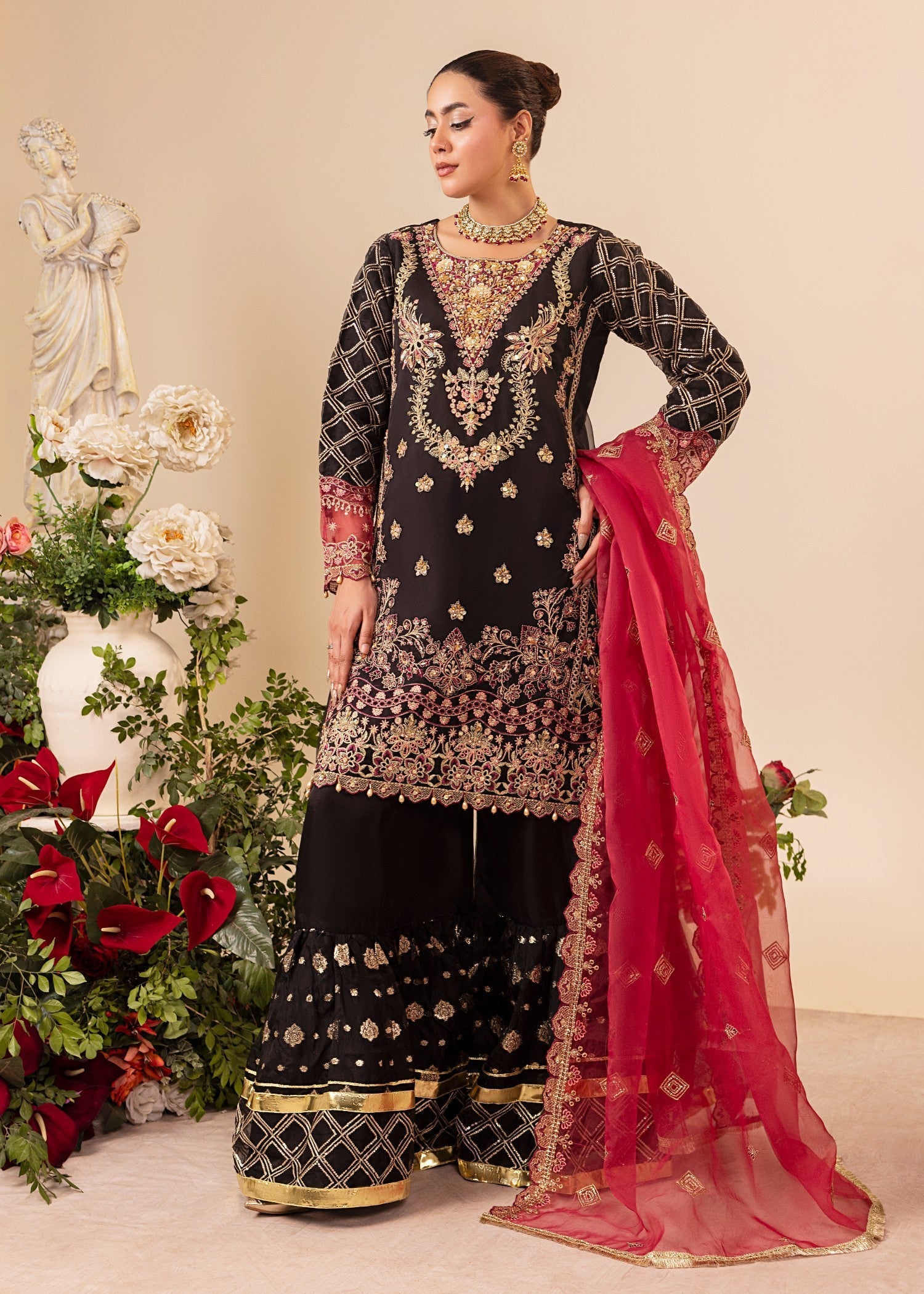 Zuri ELEANOR ZP 558 BLACK Women 3pcs